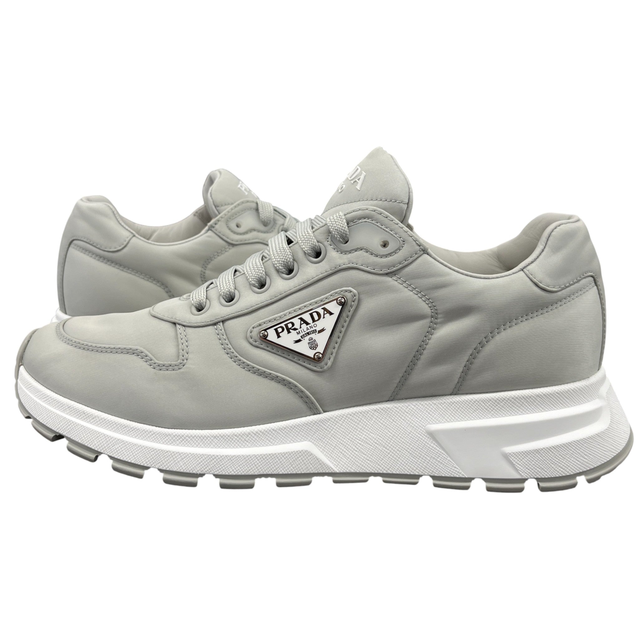 Men's Prax 01 Re-Nylon Low Trainers Grey Size EU 41 / UK 7
