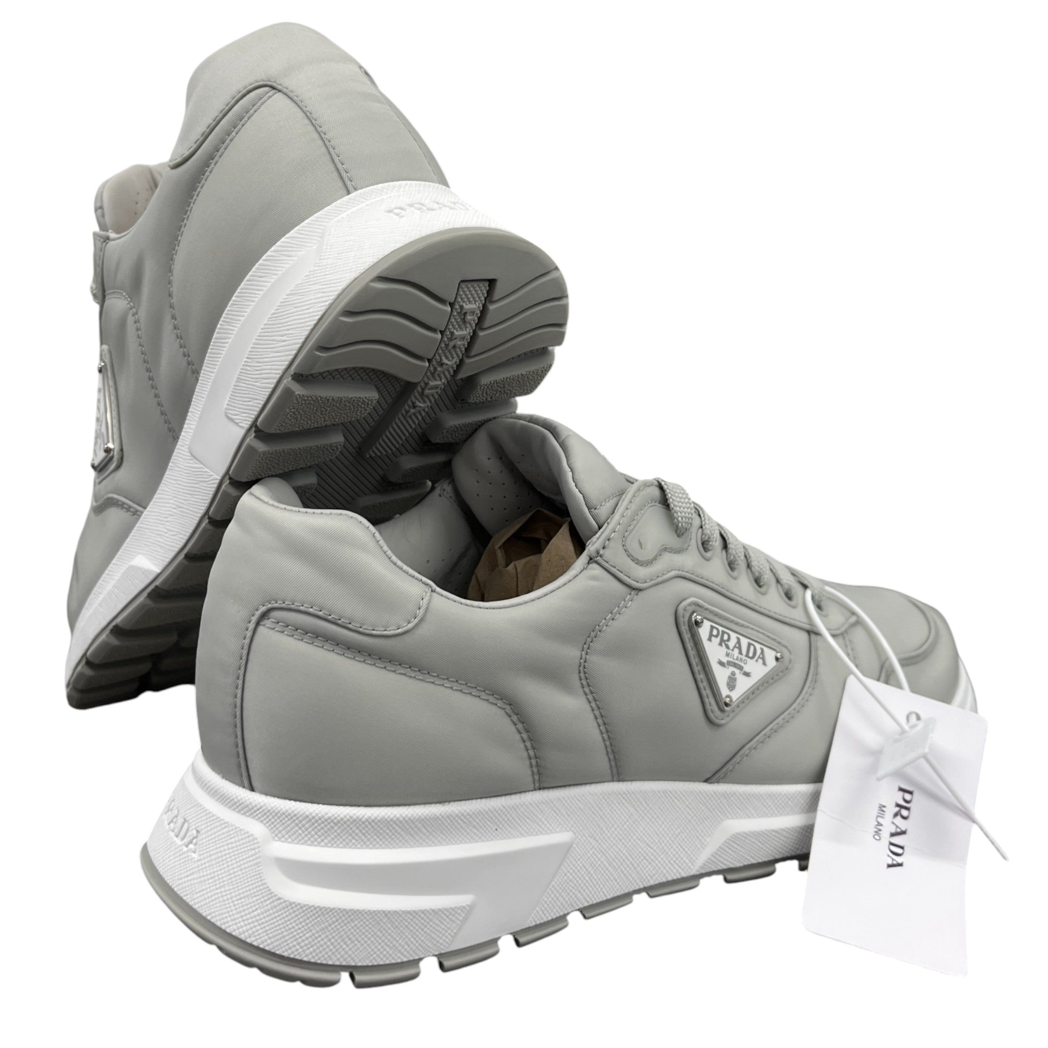 Men's Prax 01 Re-Nylon Low Trainers Grey Size EU 41 / UK 7