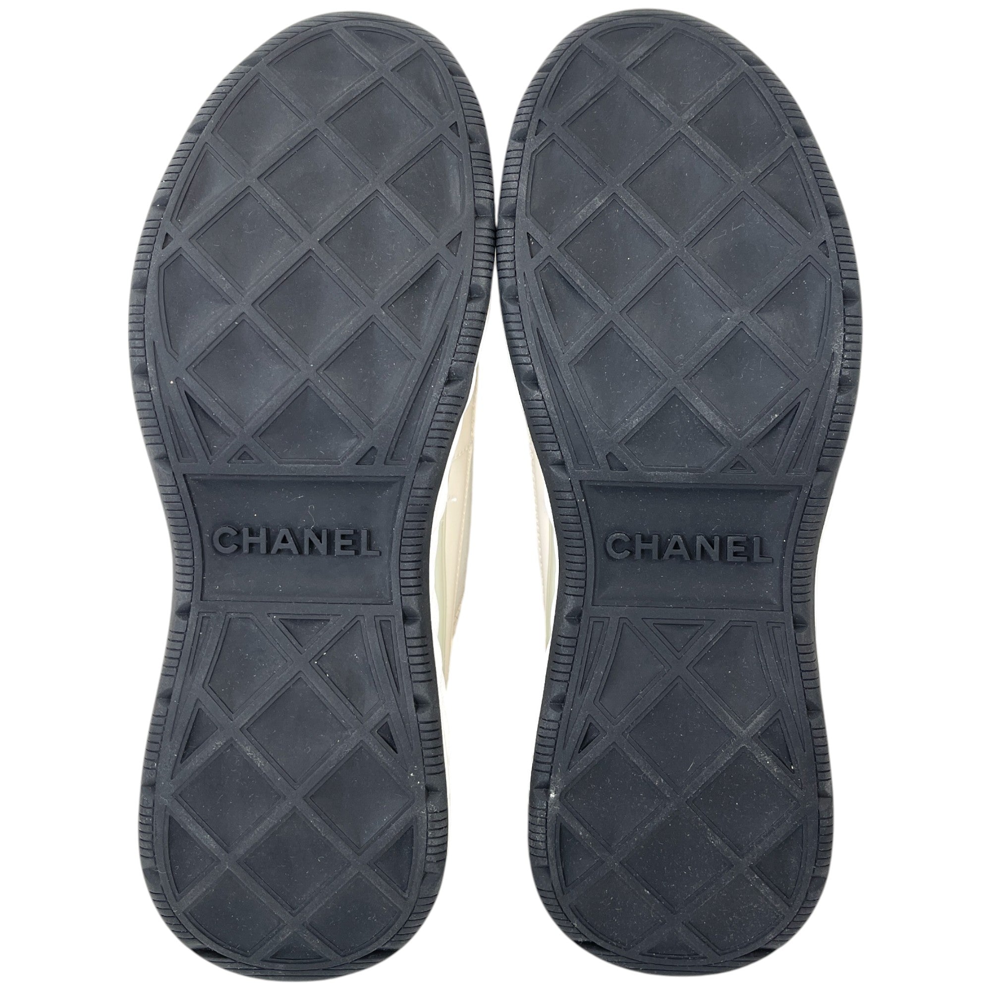 Men's Cc Logo Low Trainers White Size EU 41 / UK 7