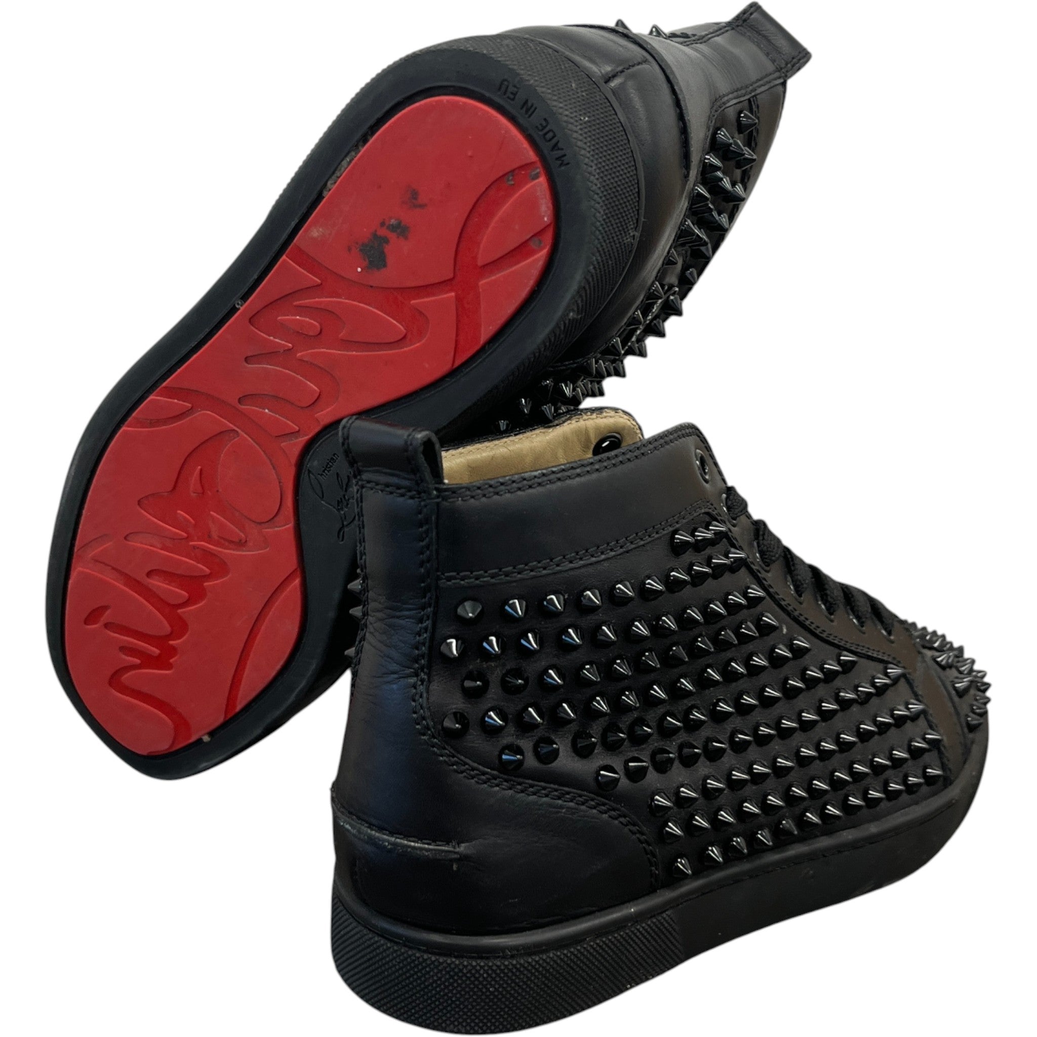 Men's Spikes High Trainers Black Size EU 40 / UK 6