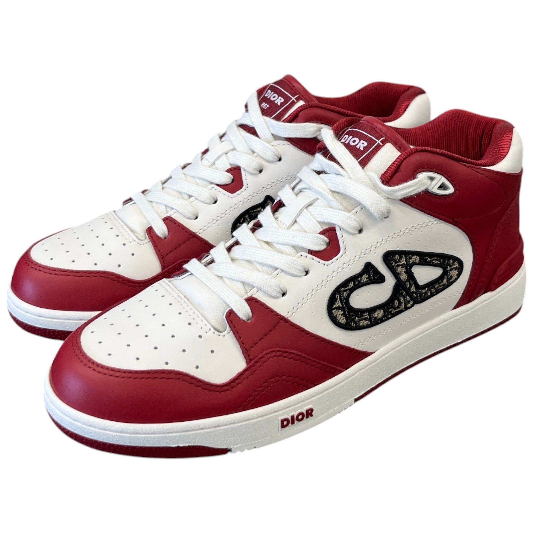 Men's B57 High Trainers Red Size EU 42 / UK 8