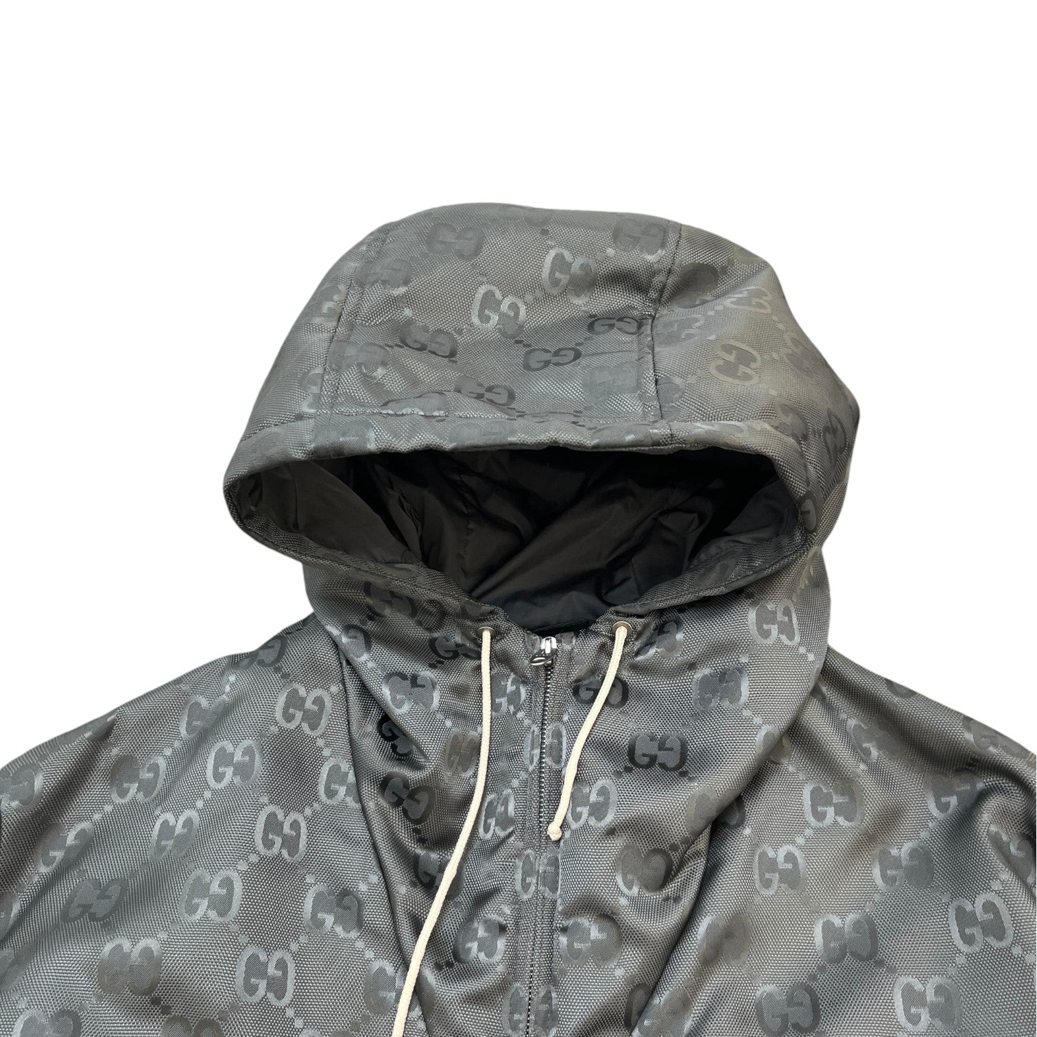 Men's Off The Grid Hooded Oversized Jacket Green Size IT 44 / XS