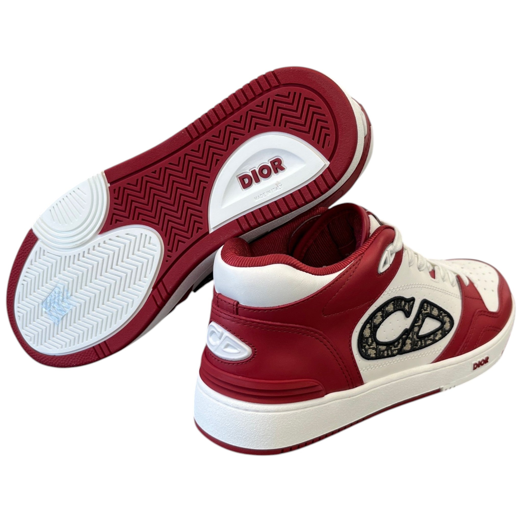 Men's B57 High Trainers Red Size EU 42 / UK 8