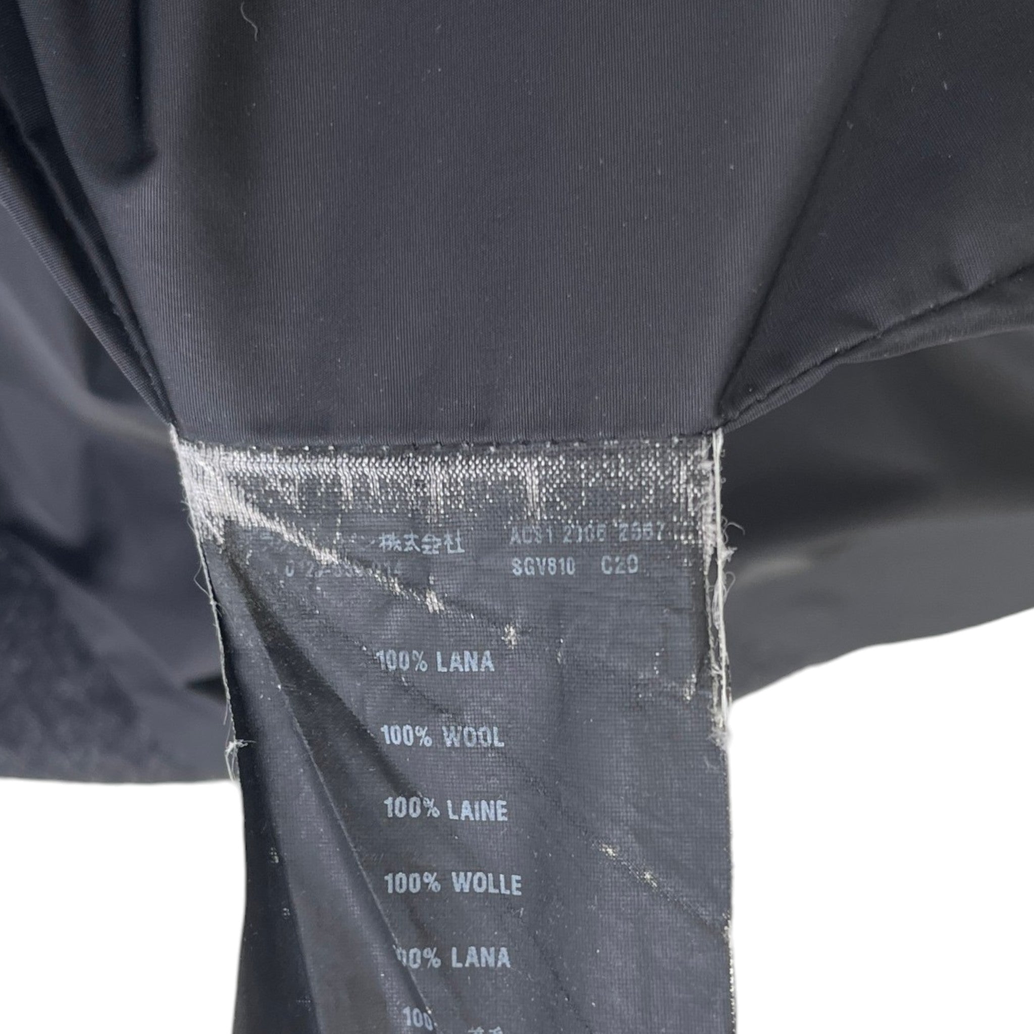 Men's Single Breasted Jacket Black Size IT 48 / M