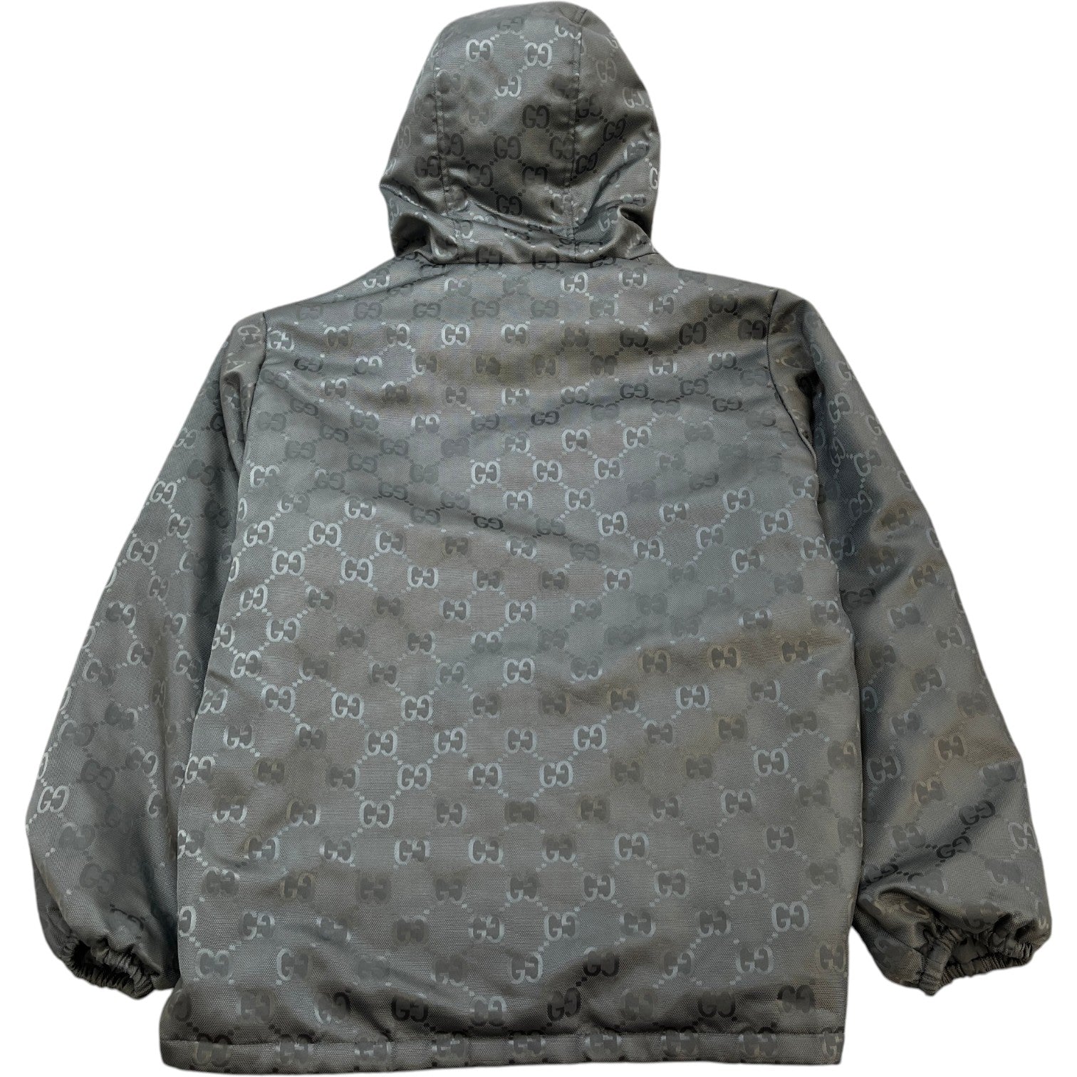 Men's Off The Grid Hooded Oversized Jacket Green Size IT 44 / XS