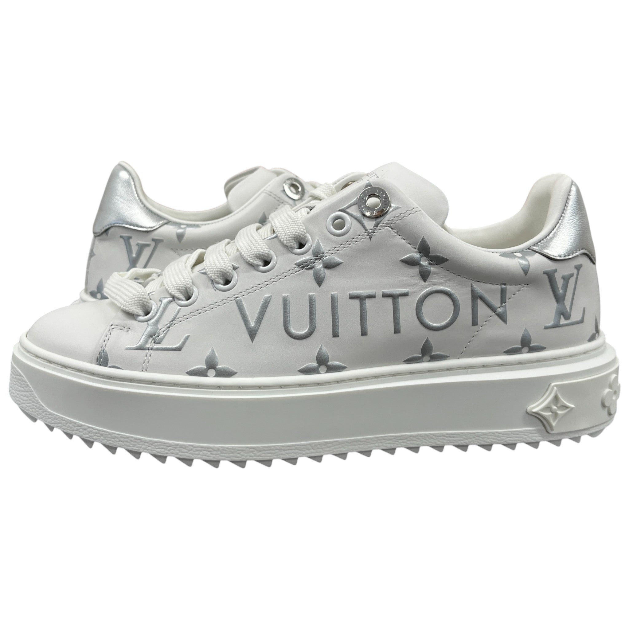 Women's Time Out Low Trainers White Size EU 36 / UK 3