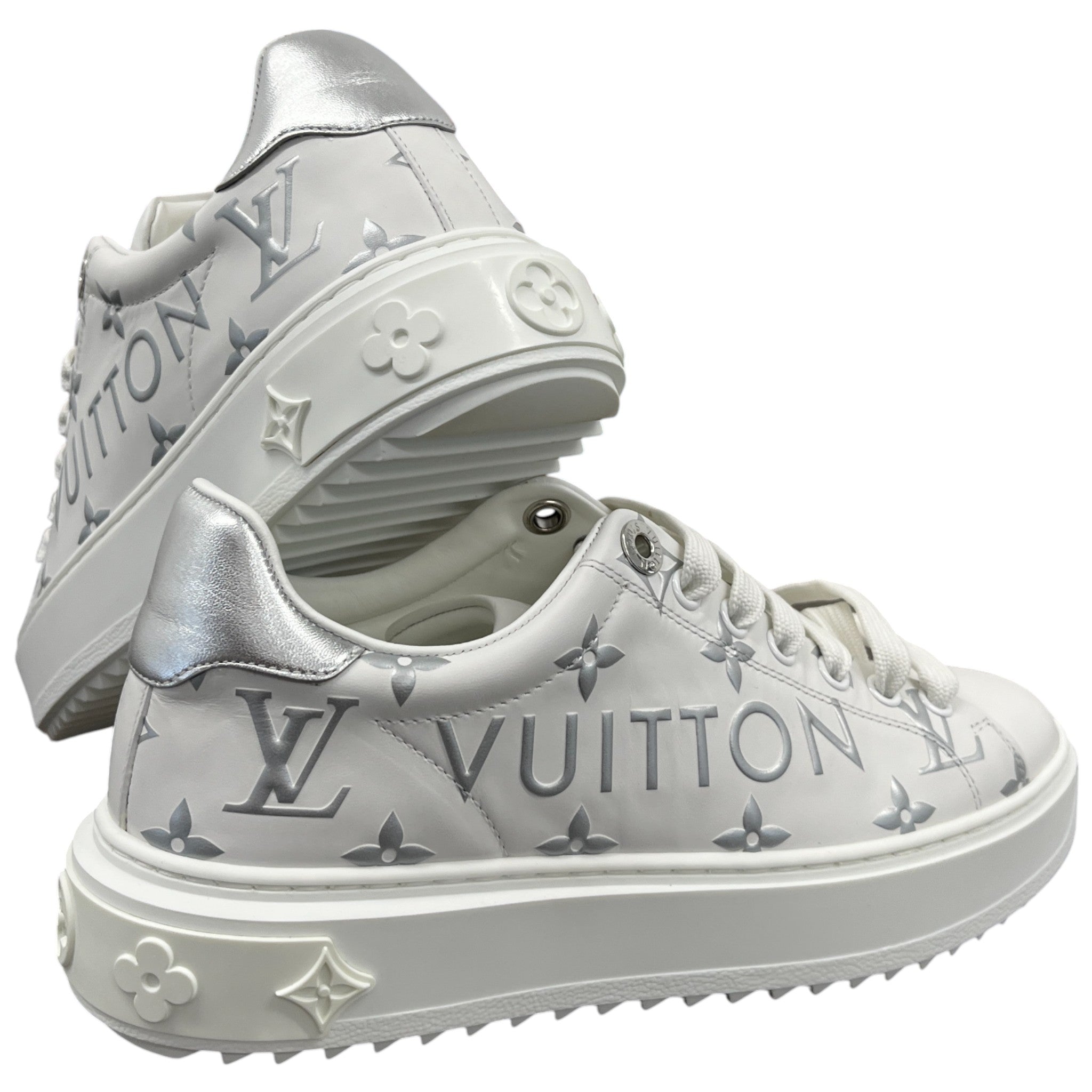 Women's Time Out Low Trainers White Size EU 36 / UK 3