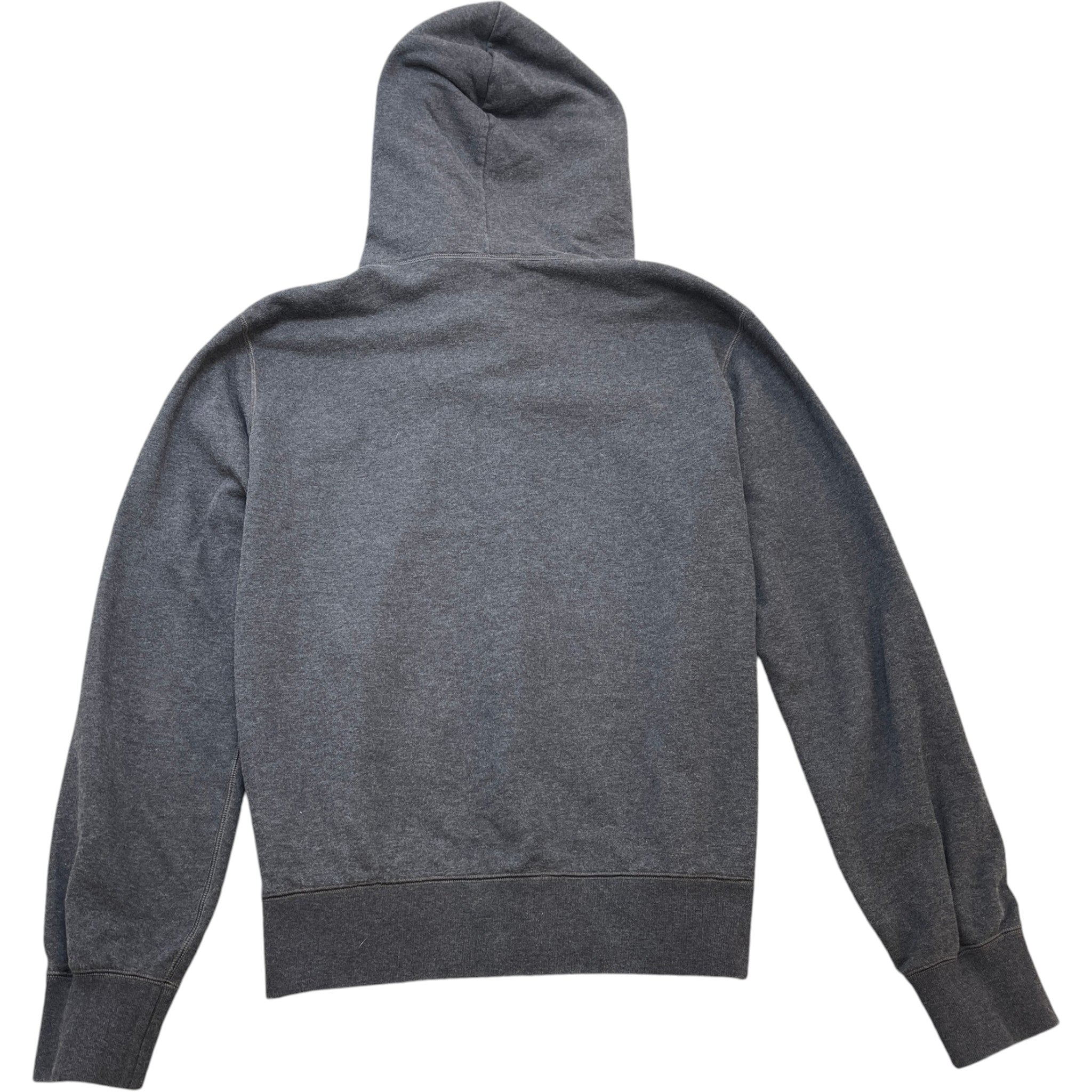 Men's Logo Print Hoodie Grey Size IT 48 / UK M