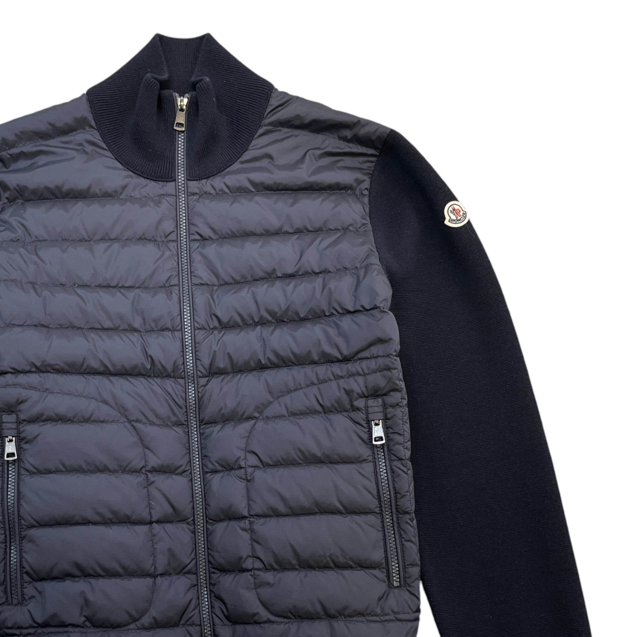 Men's Maglione Tricot Jacket Navy Size M