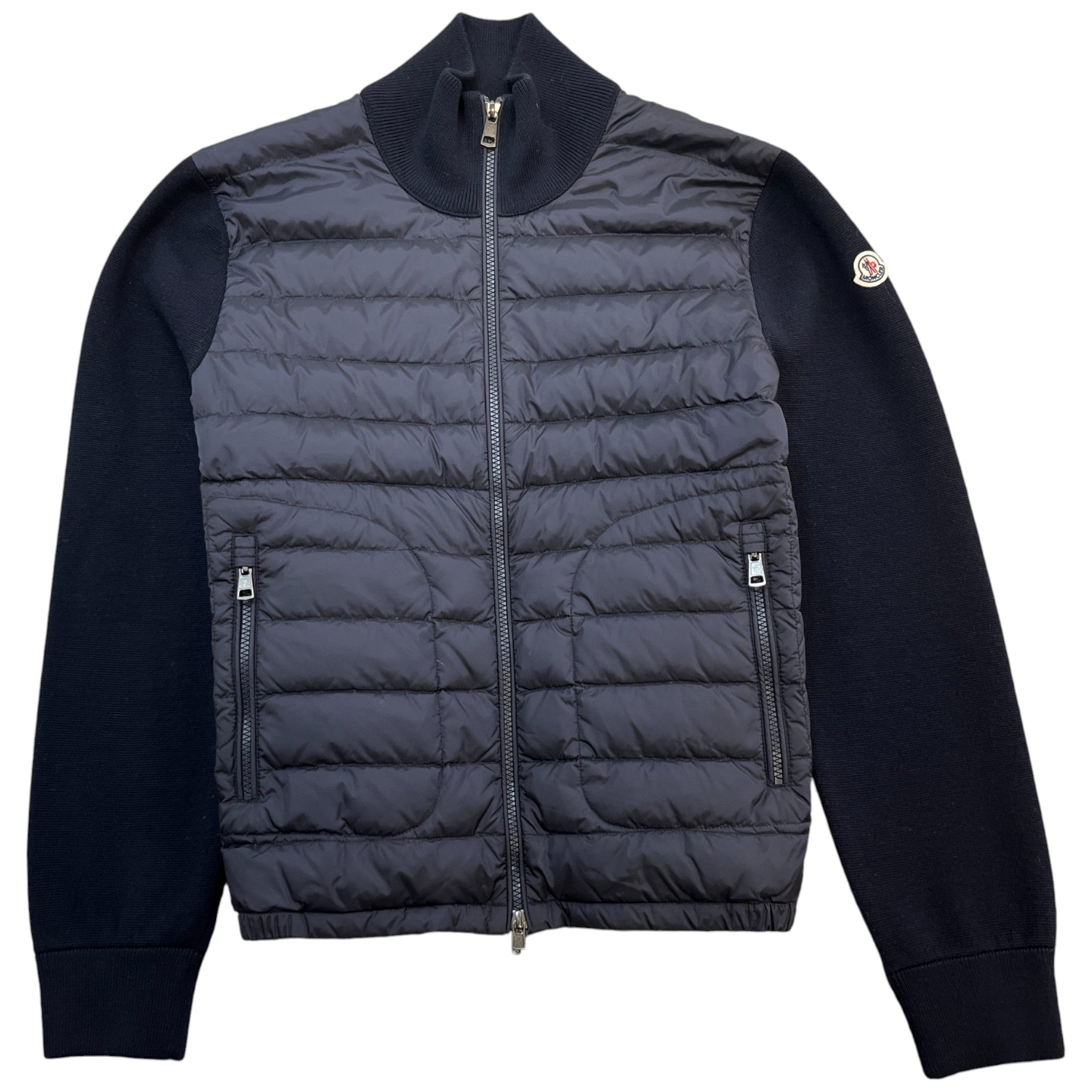 Men's Maglione Tricot Jacket Navy Size M