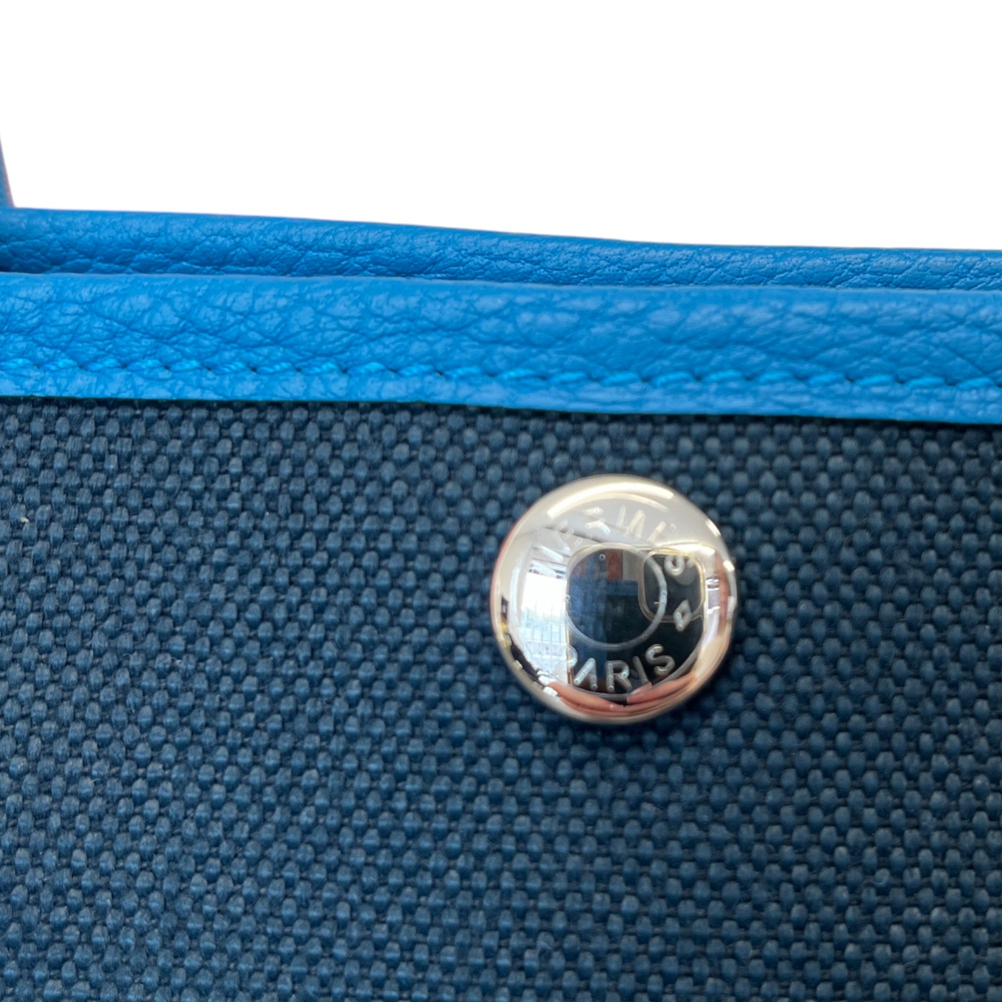 Women's Garden Party 30 Canvas Palladium Hardware Bag Blue