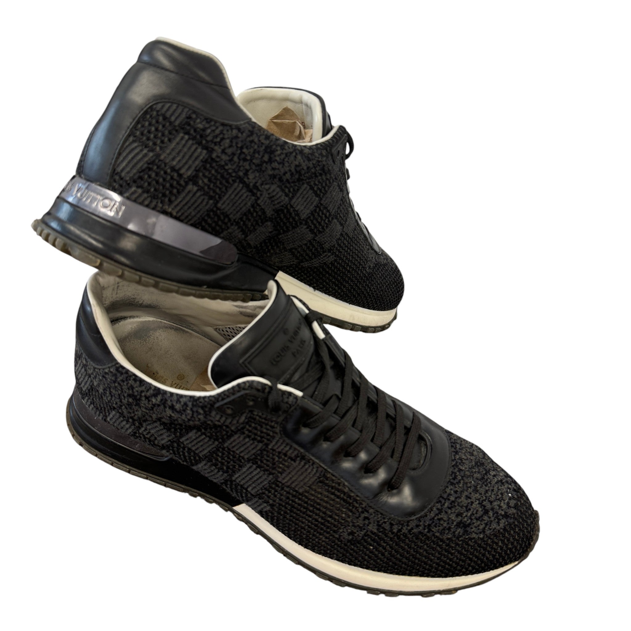 Men's Run Away Low Trainers Black Size EU 42.5 / UK 8.5