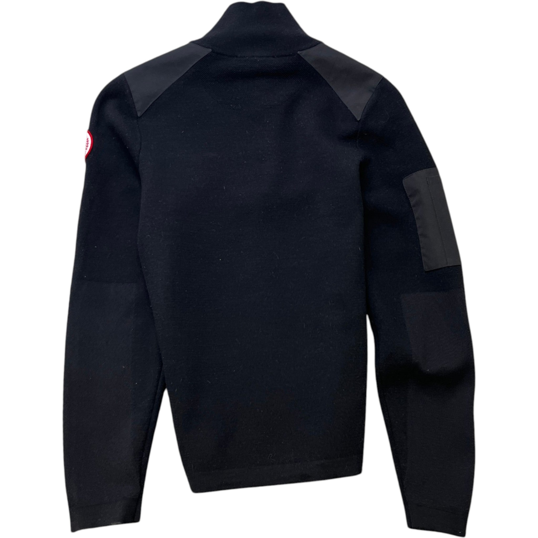 Men's Stormont 1/4 Zip Jumper Black Size S