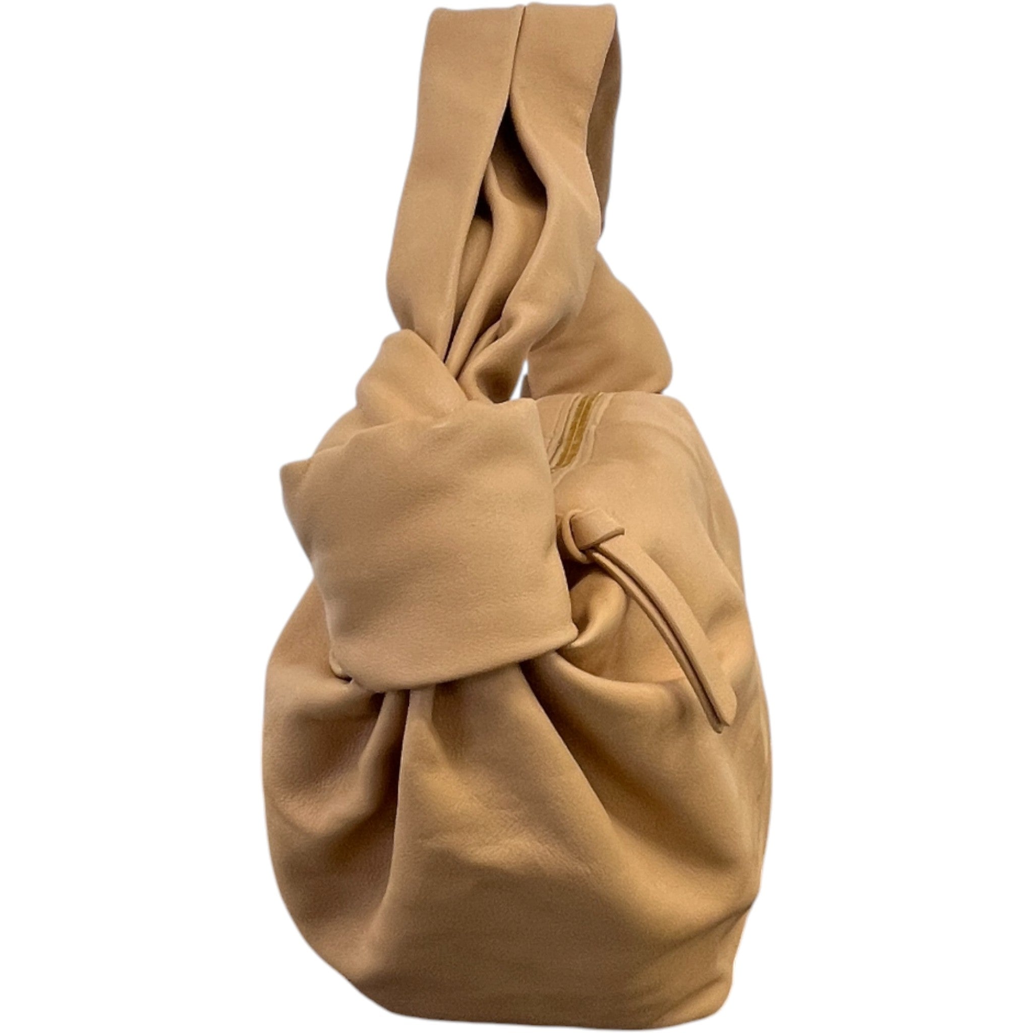 Women's Double Knot Handbag Beige