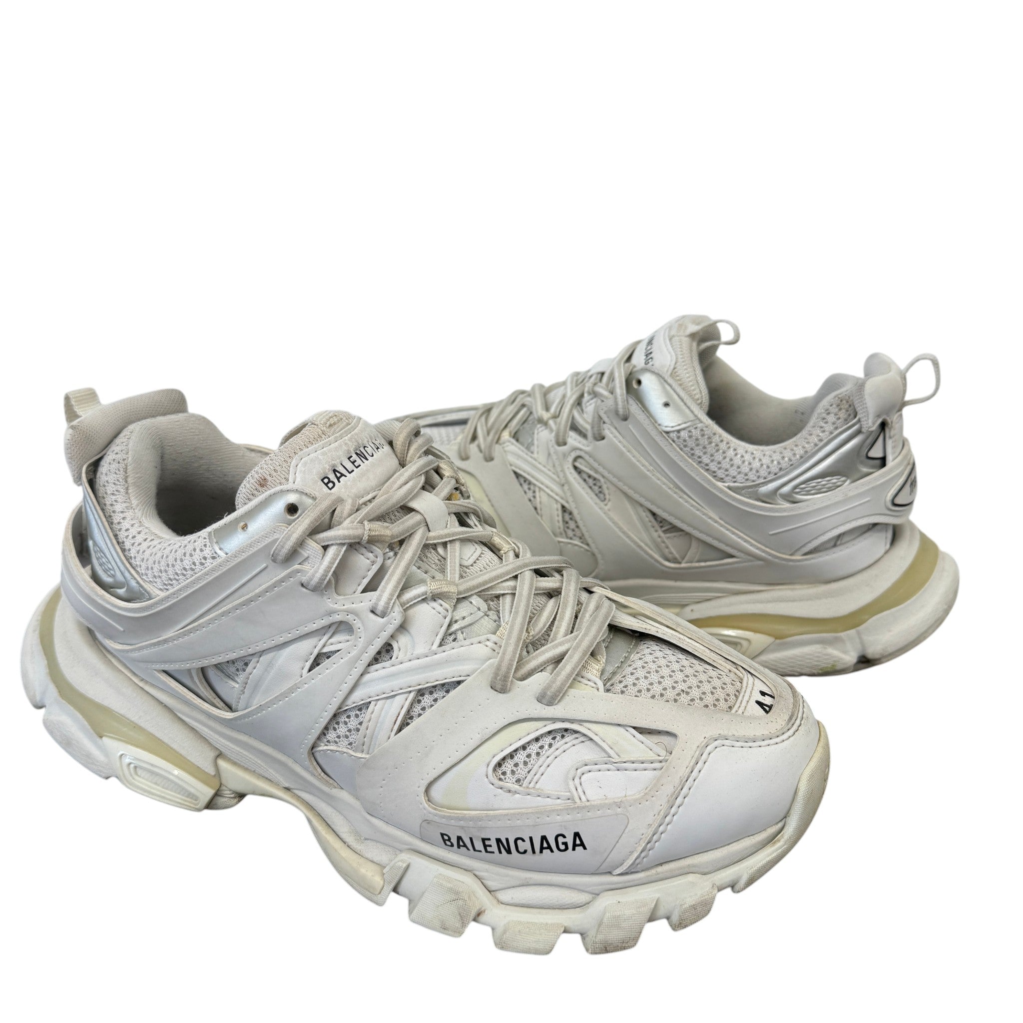 Men's Tracks Low Trainers White Size EU 41 / UK 7