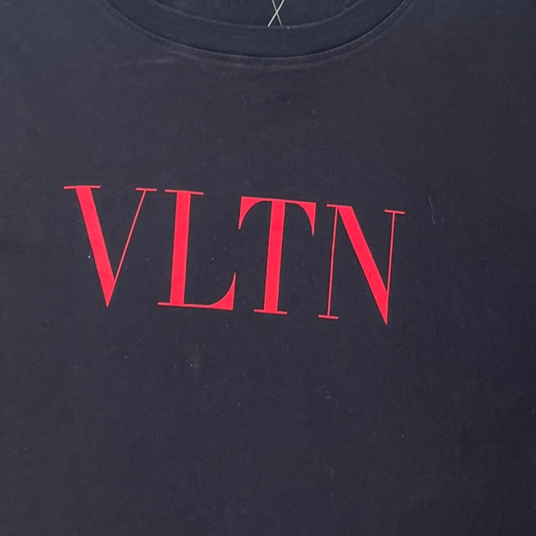Men's Logo Print T-Shirt Black Size L