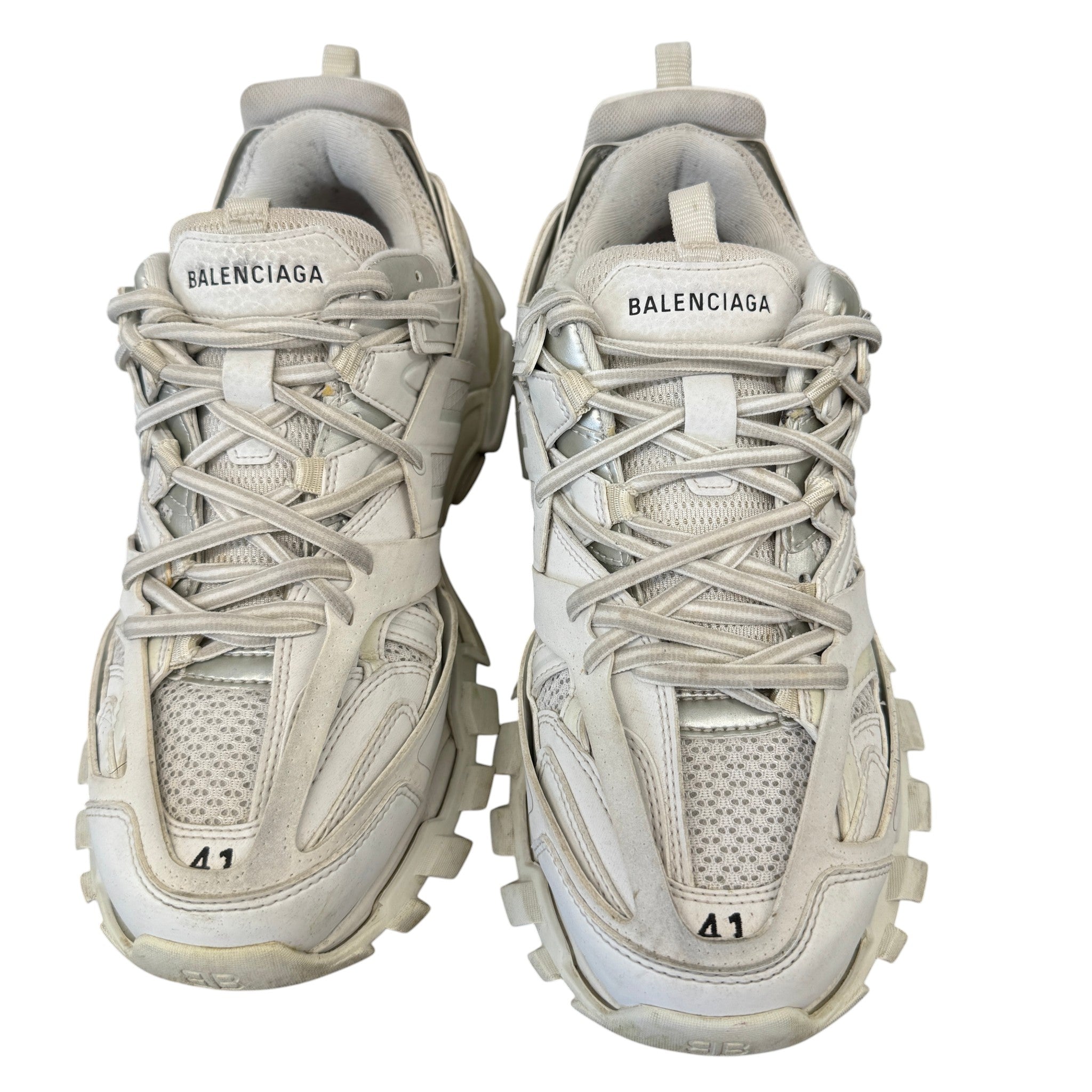 Men's Tracks Low Trainers White Size EU 41 / UK 7