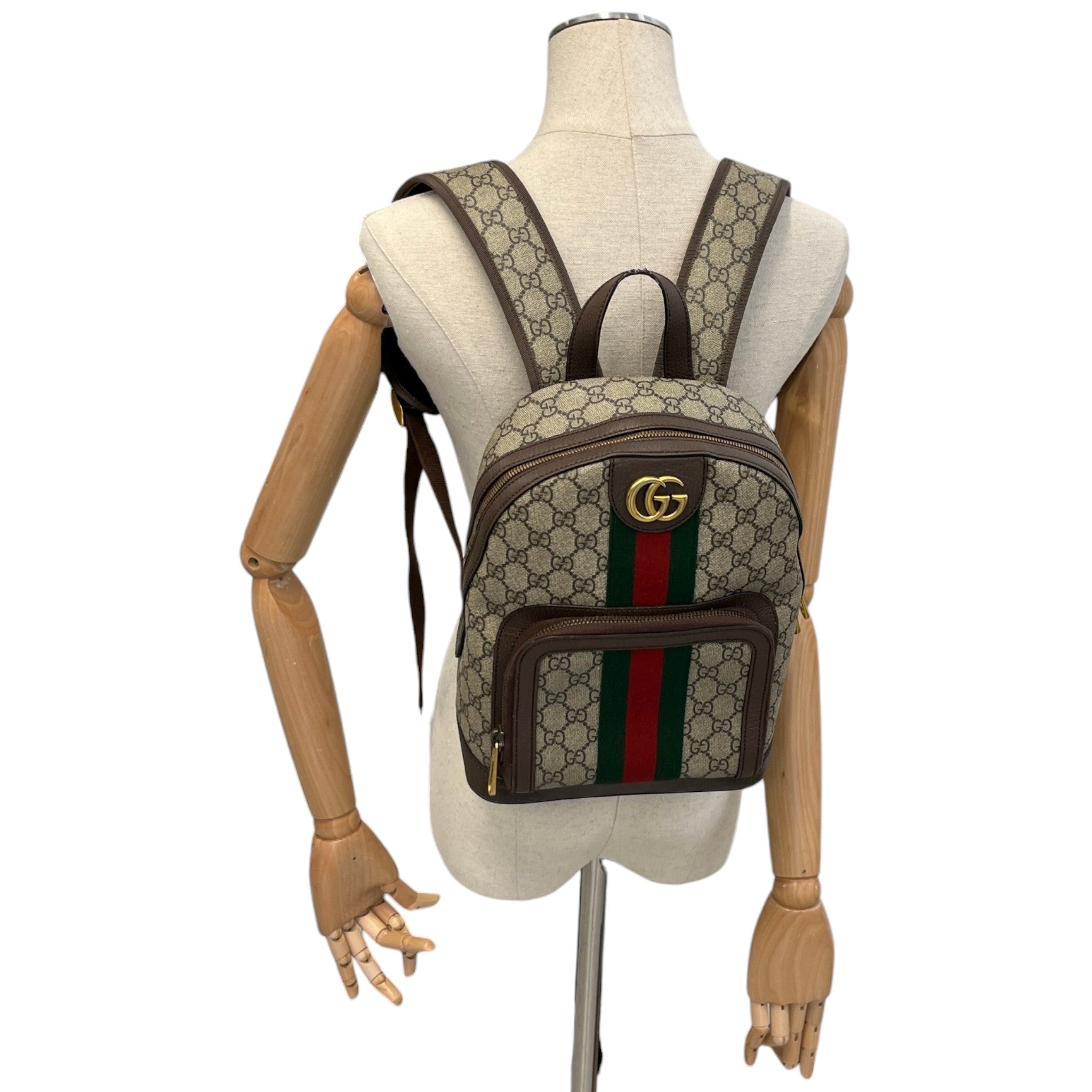 Women's Small Ophidia Backpack Brown