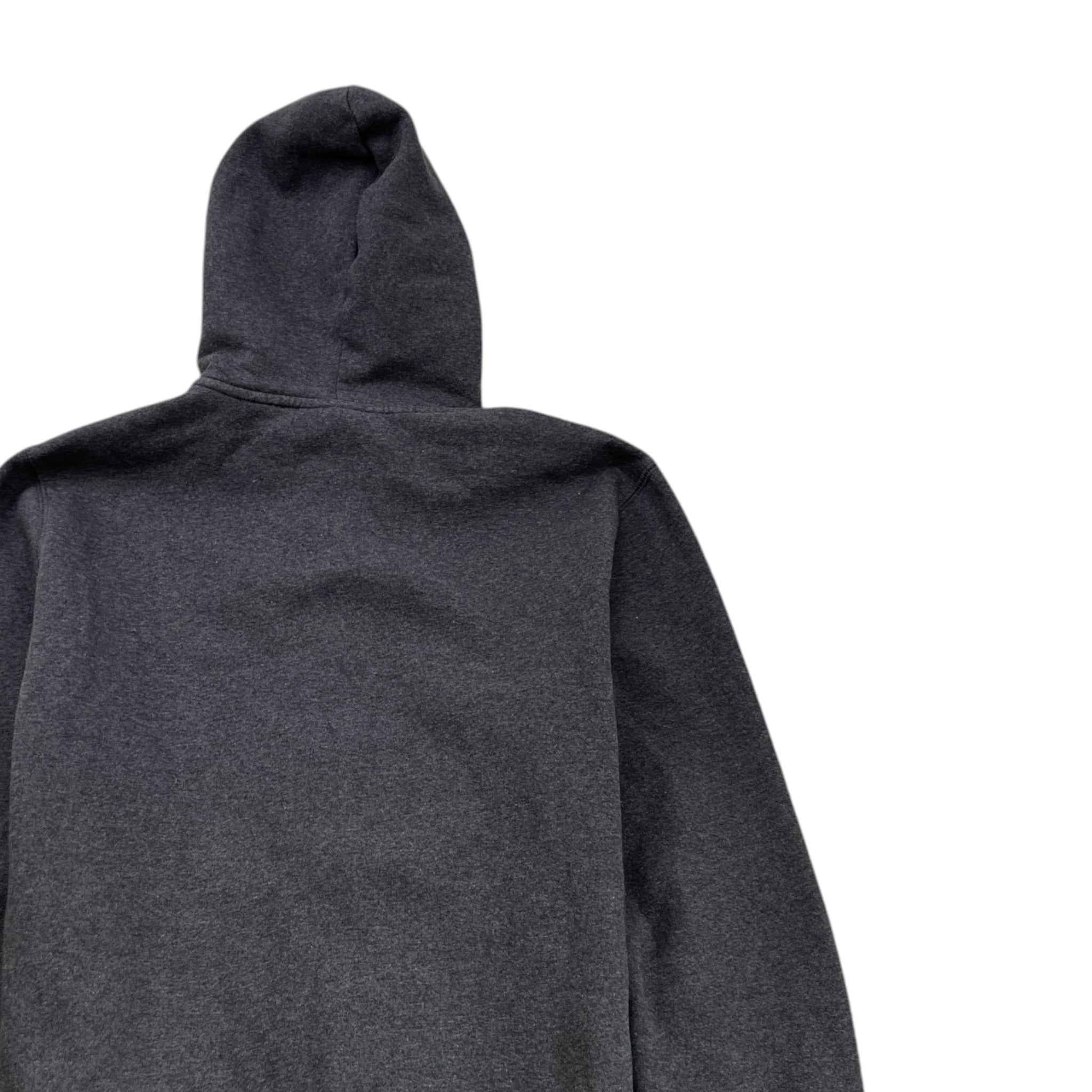Men's Embroidered Logo Hoodie Charcoal Size M