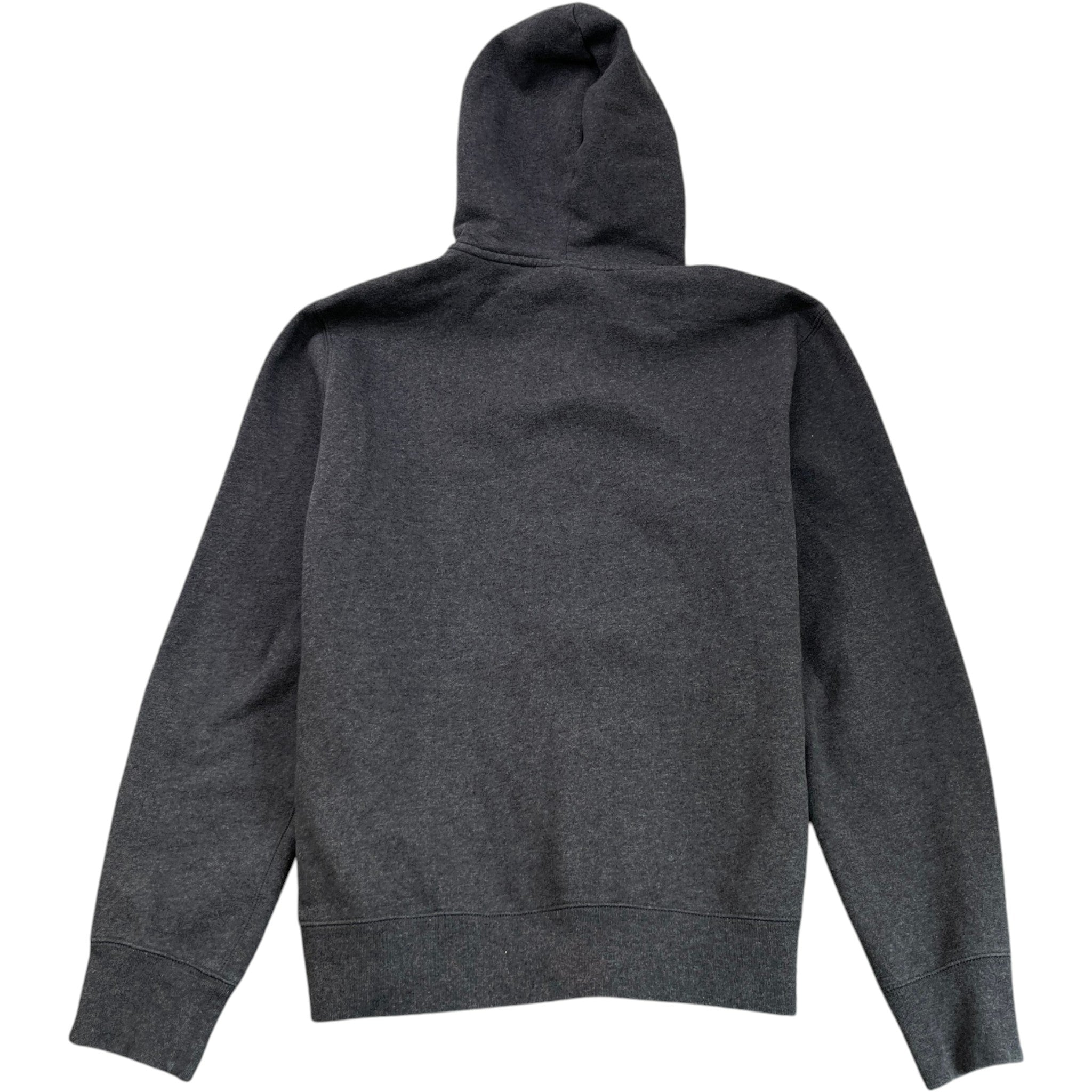 Men's Embroidered Logo Hoodie Charcoal Size M