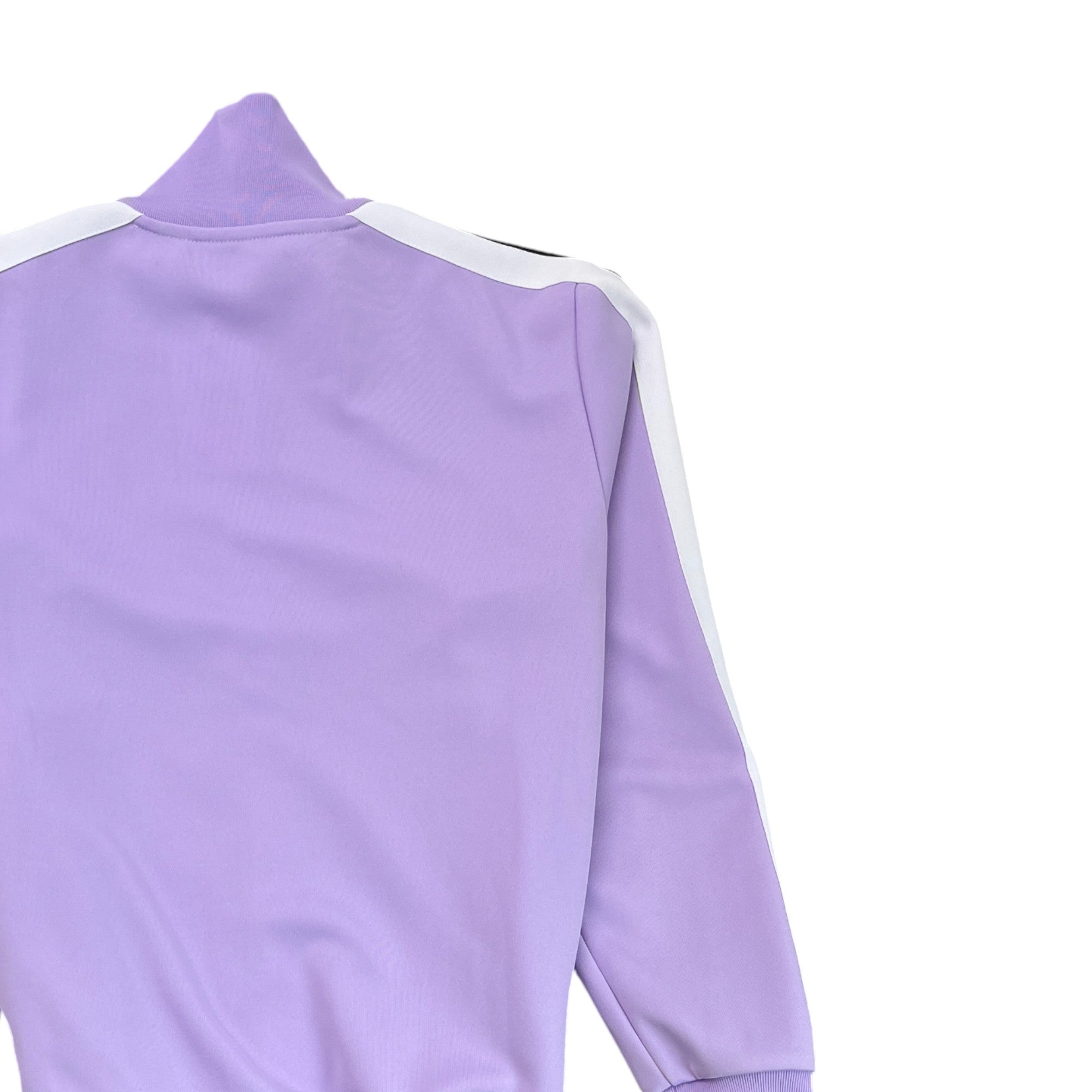 Men's Printed Logo Track Jacket Purple Size M