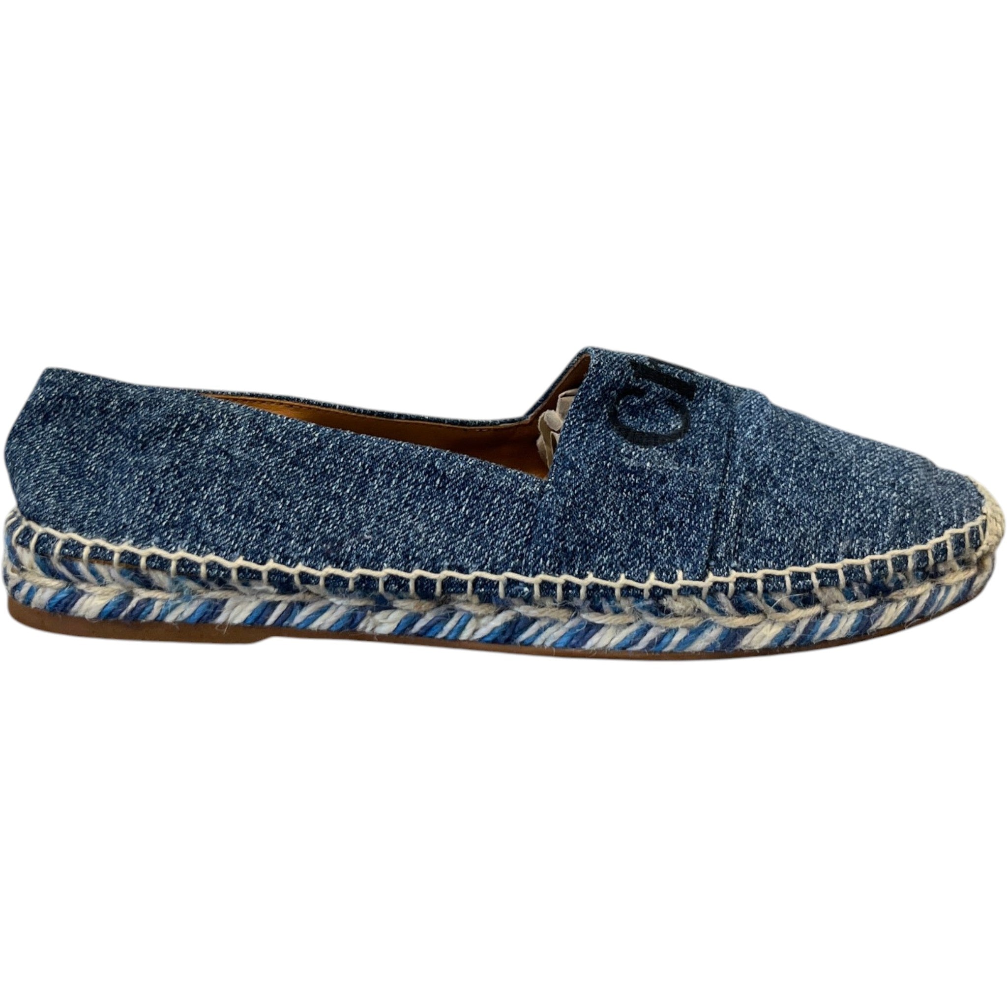 Women's Piia Logo Espadrilles Blue Size EU 40 / UK 7