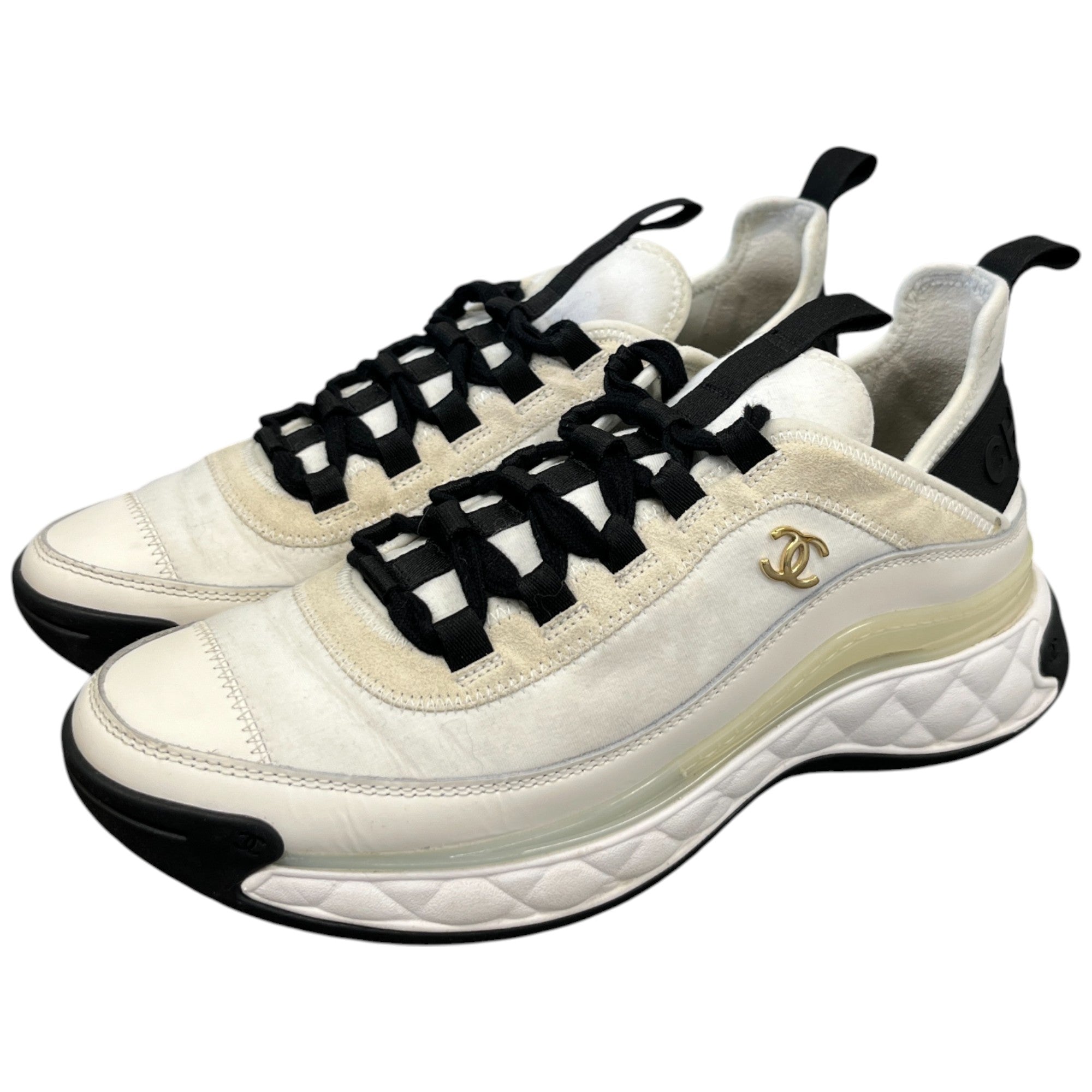 Women's Cc Runner Low Trainers Cream Size EU 39 / UK 6