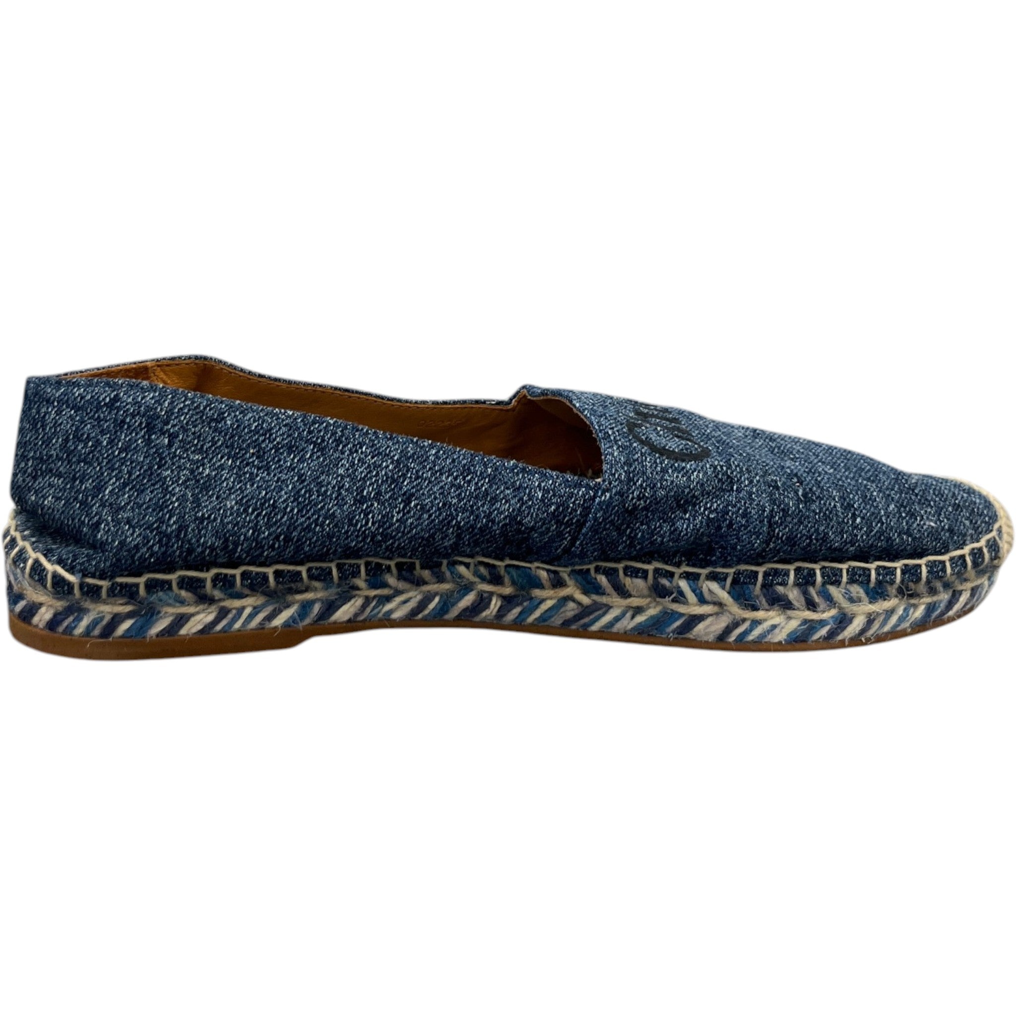 Women's Piia Logo Espadrilles Blue Size EU 40 / UK 7