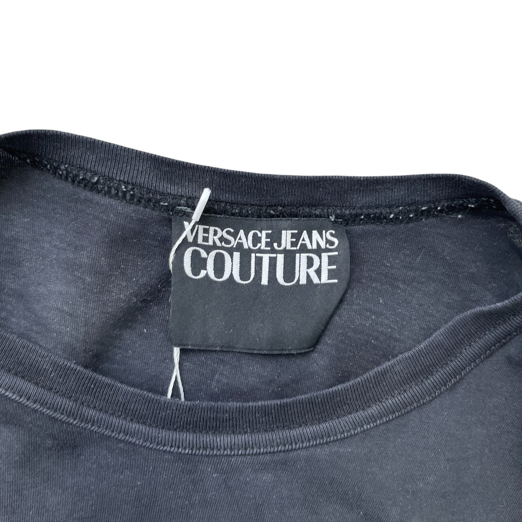 Men's Rainbow Logo T-Shirt Black Size M