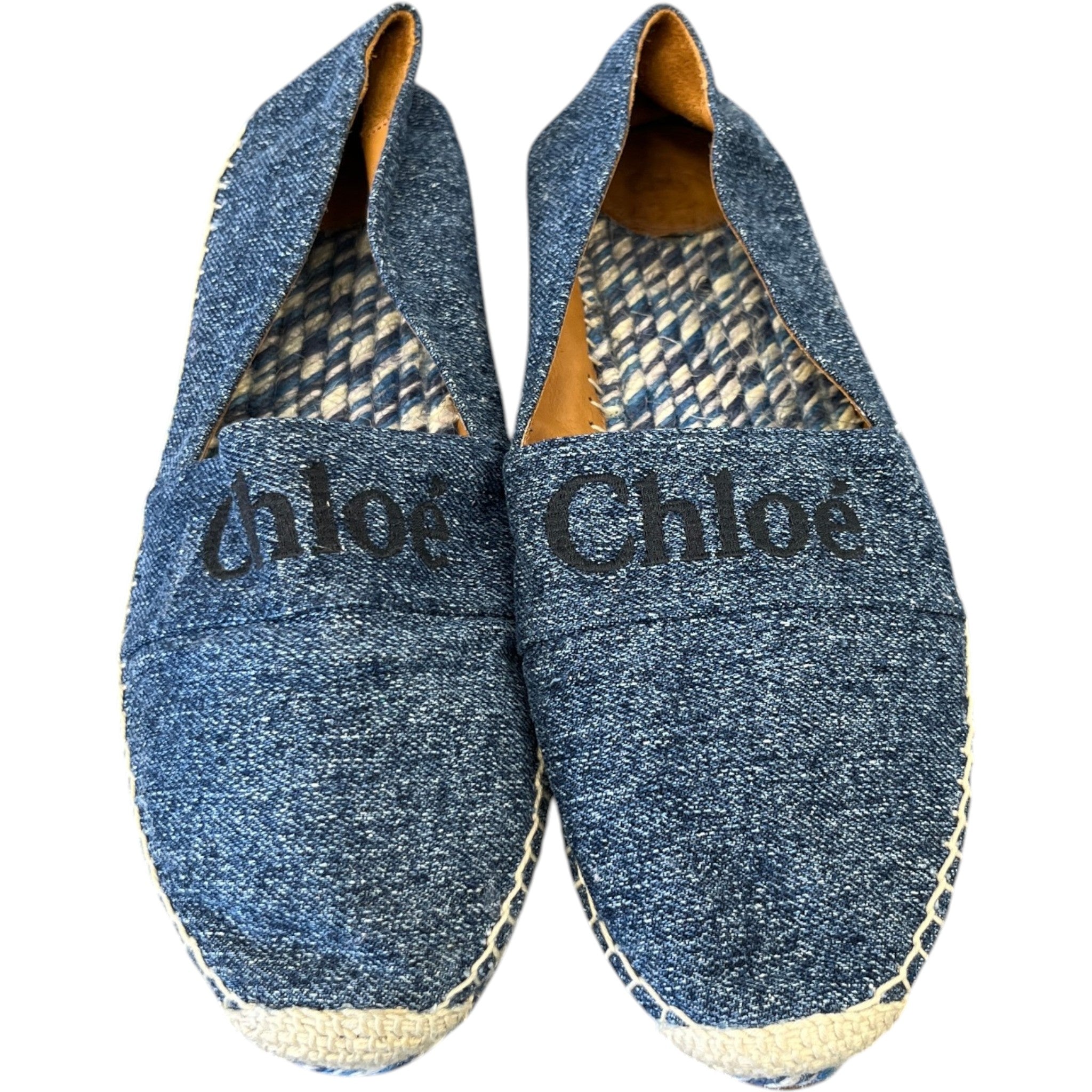 Women's Piia Logo Espadrilles Blue Size EU 40 / UK 7