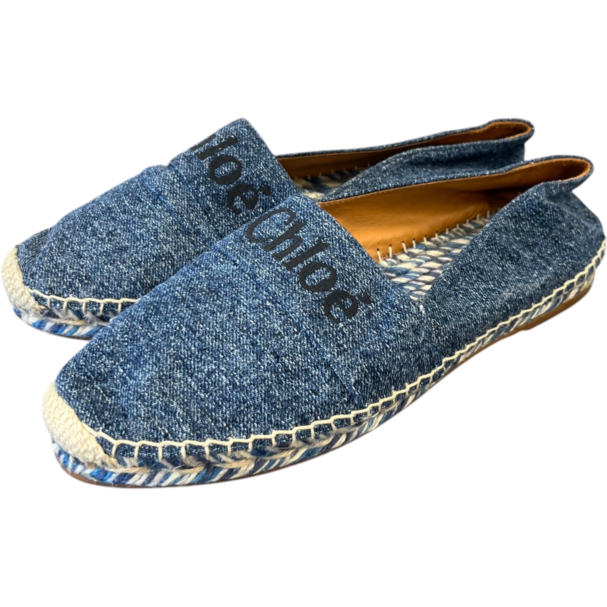 Women's Piia Logo Espadrilles Blue Size EU 40 / UK 7
