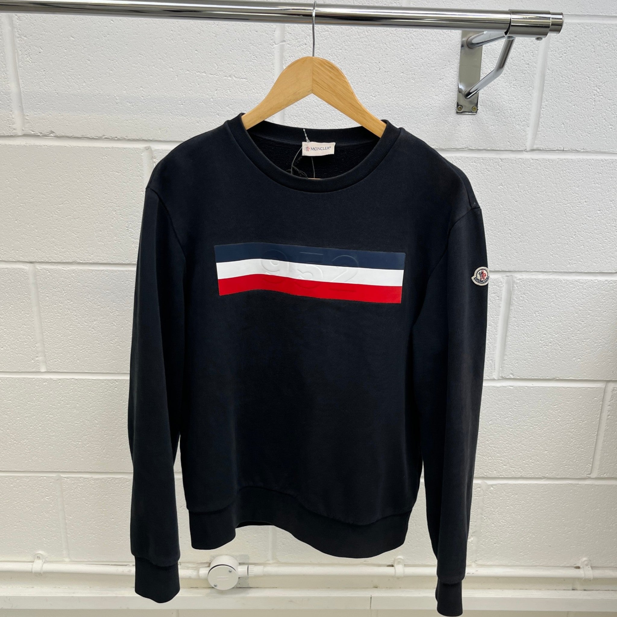 Men's Maglia Sweatshirt Navy Size M