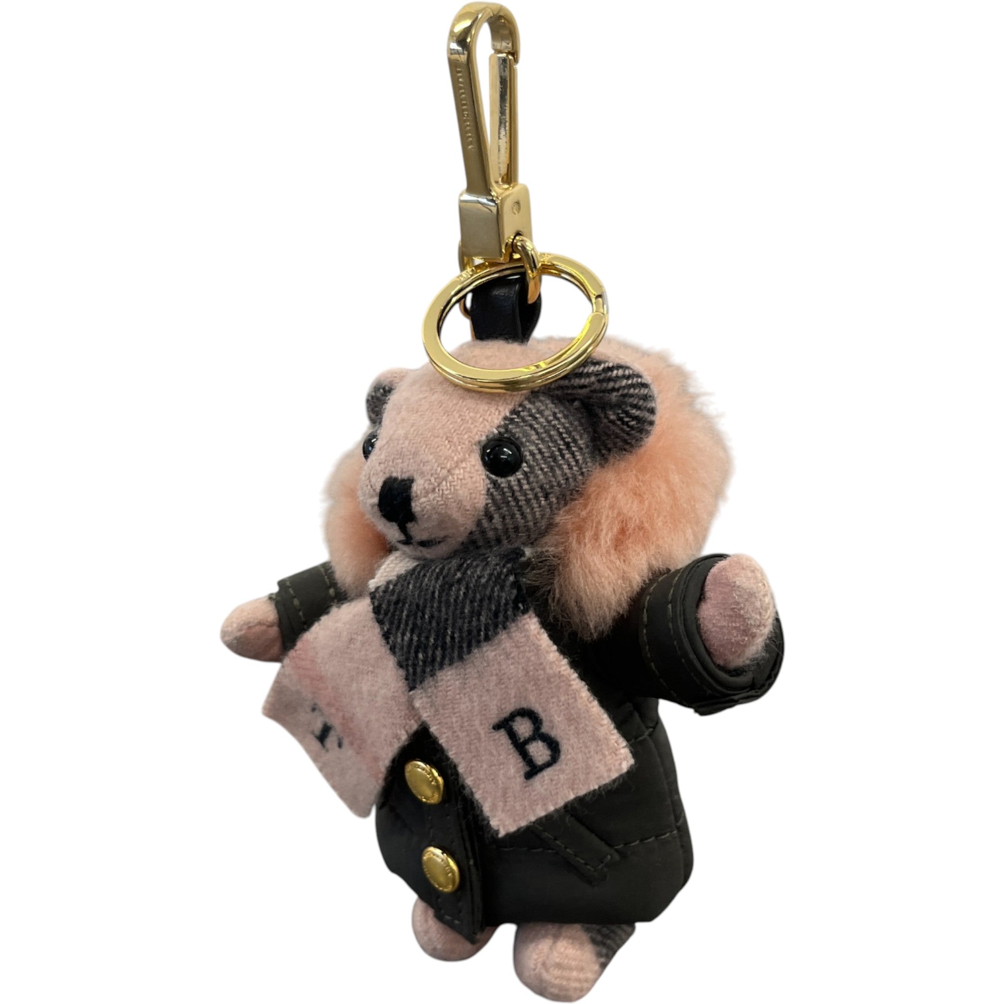 Women's Tomas Trench Bear Keyring Pink