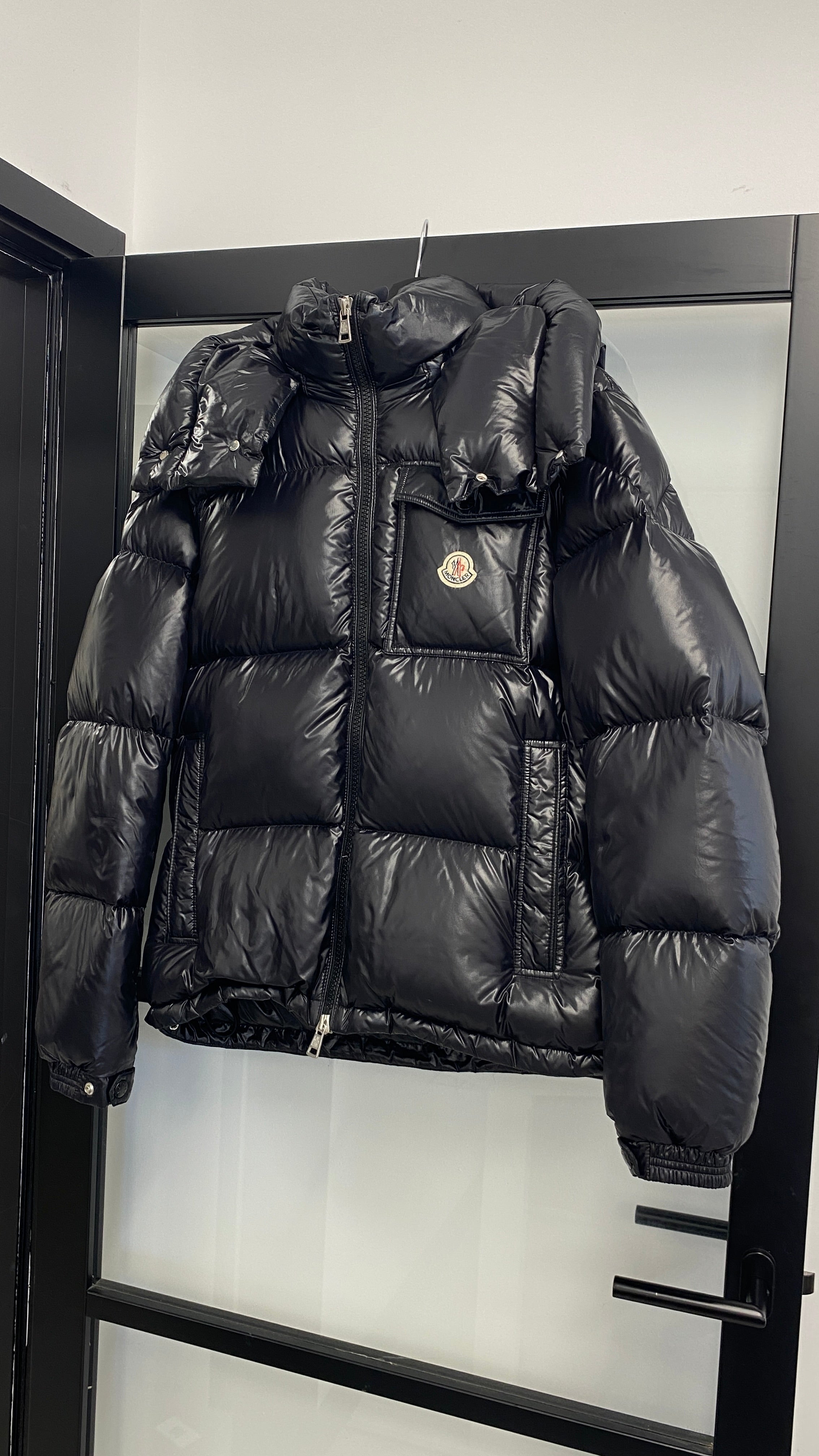 Men's Montbeliard Down Jacket Black Size 3 / L