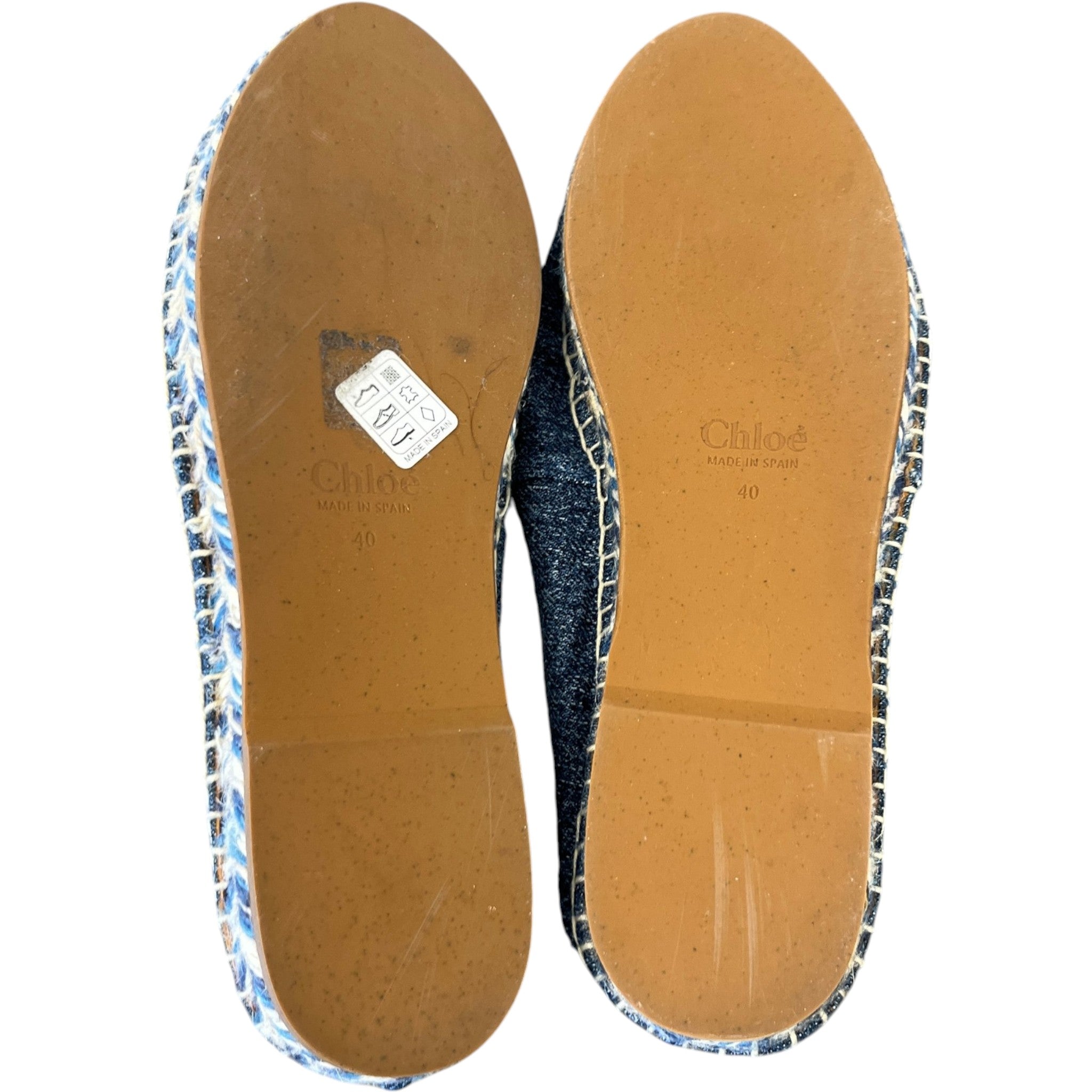 Women's Piia Logo Espadrilles Blue Size EU 40 / UK 7