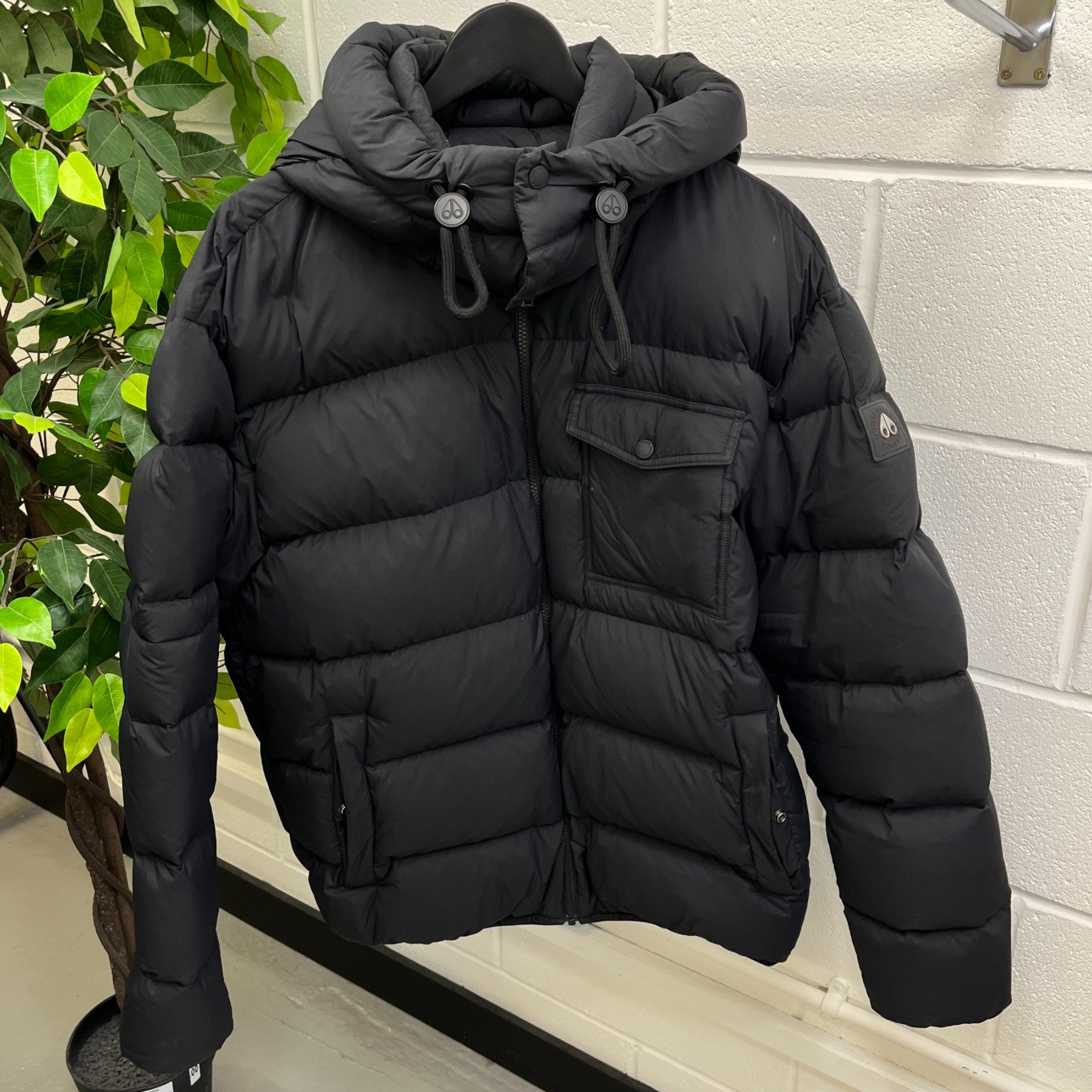 Men's Bedstuy Down Jacket Black Size XL