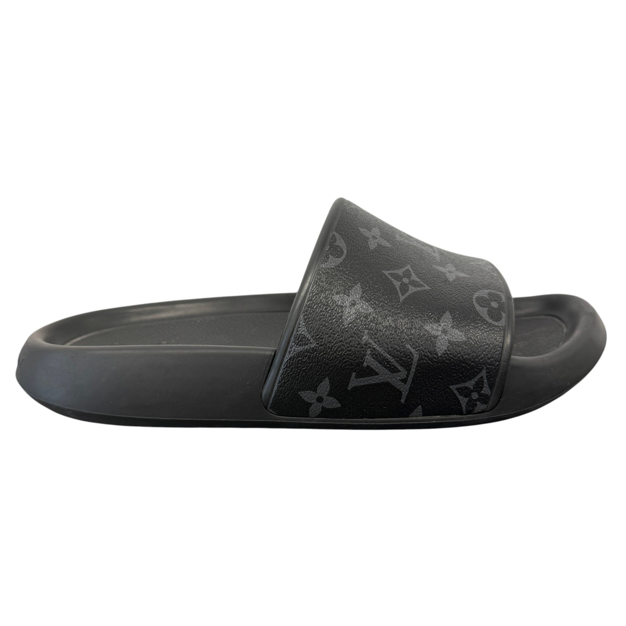 Men's Monogram Eclipse Slides Black Size EU 41 / UK 7