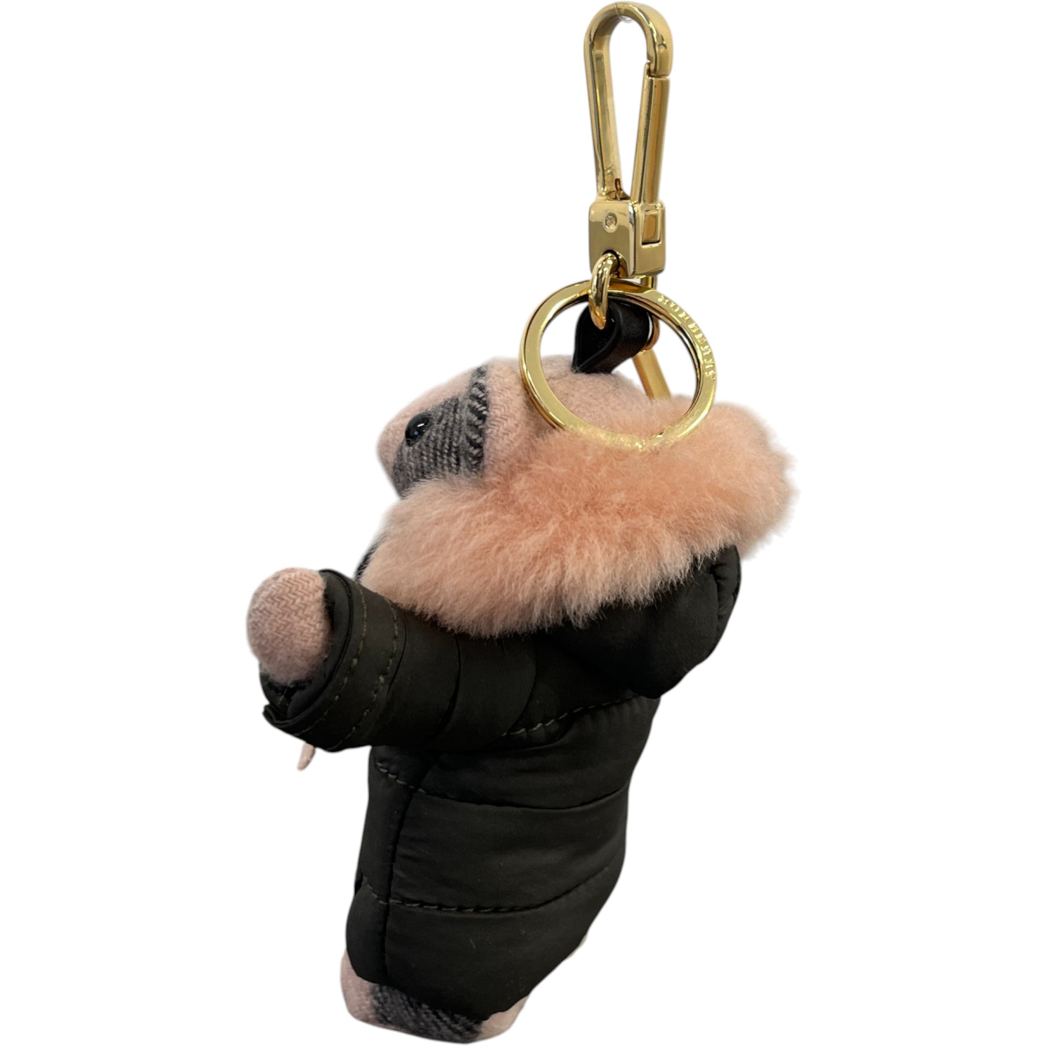 Women's Tomas Trench Bear Keyring Pink