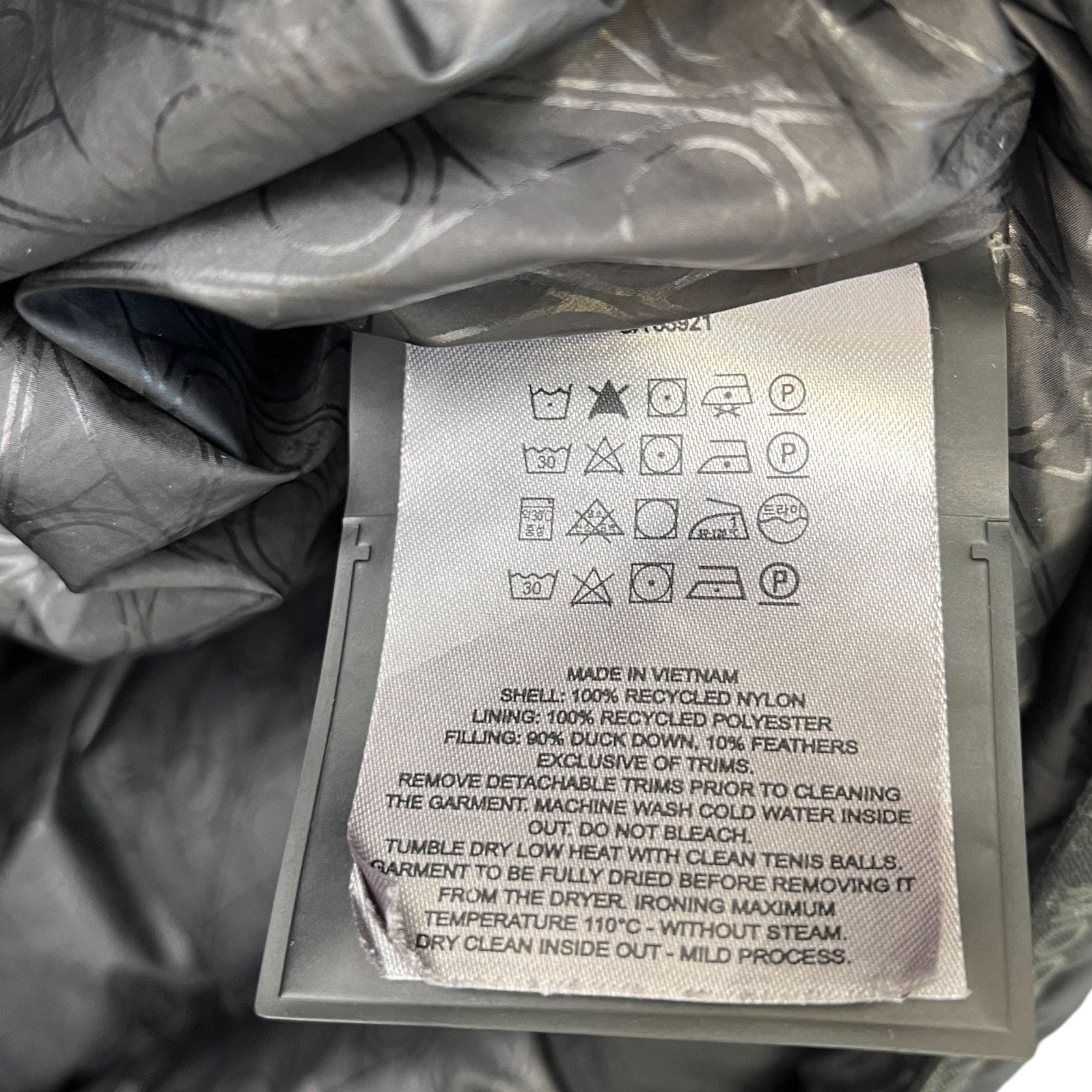 Men's Bedstuy Down Jacket Black Size XL