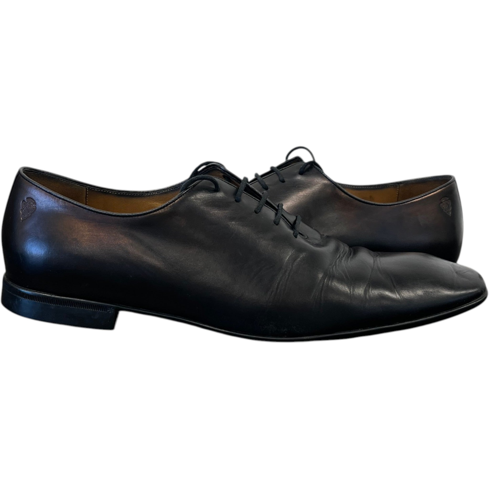Men's Lace-Up Derby Loafers Black Size EU 44 / UK 10