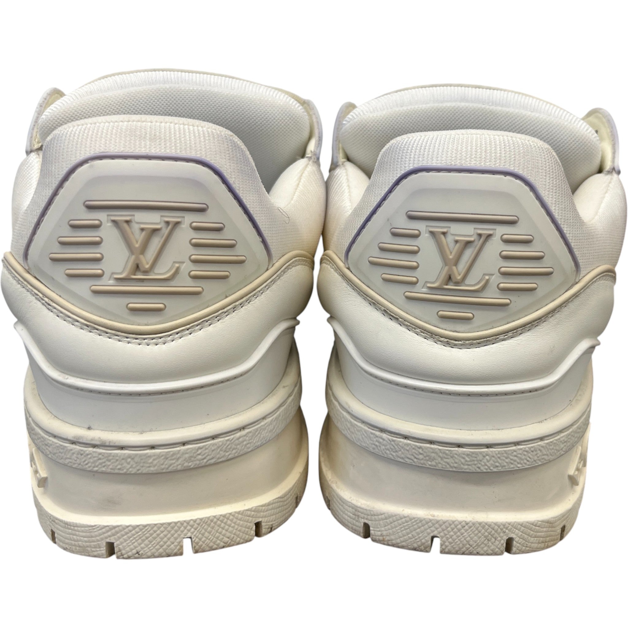 Men's Lv Maxi Low Trainers White Size EU 42 / UK 8