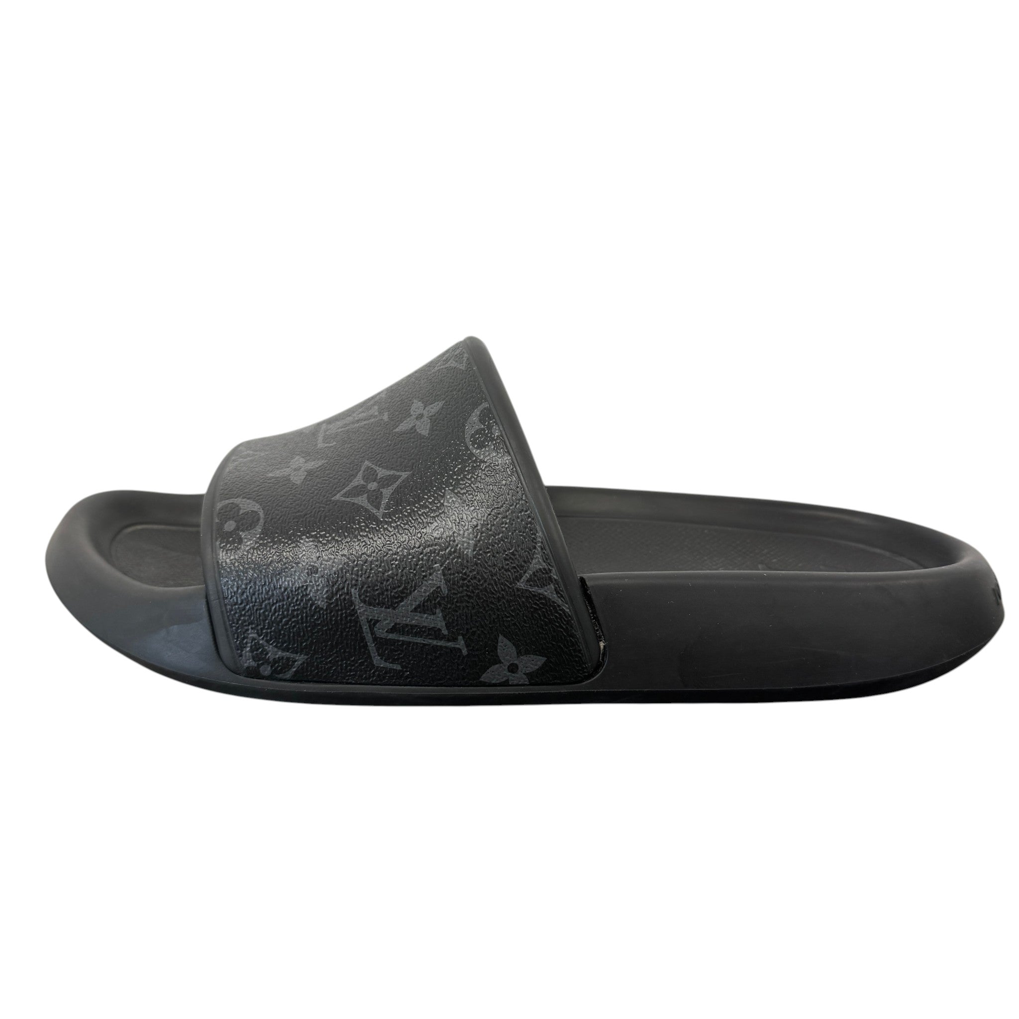 Men's Monogram Eclipse Slides Black Size EU 41 / UK 7