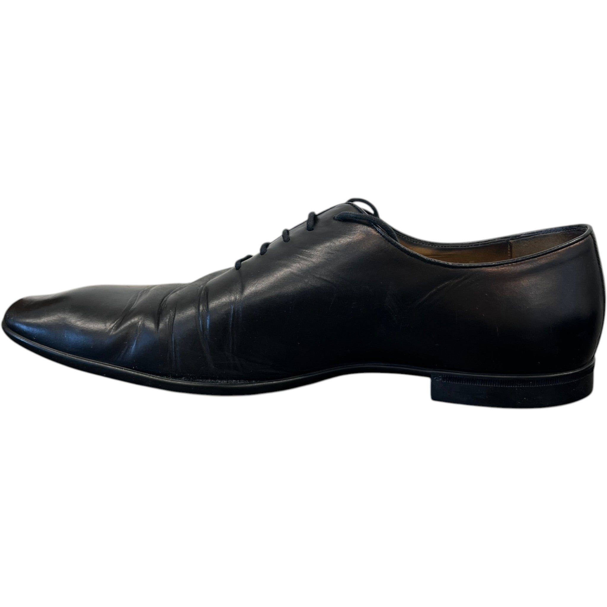 Men's Lace-Up Derby Loafers Black Size EU 44 / UK 10