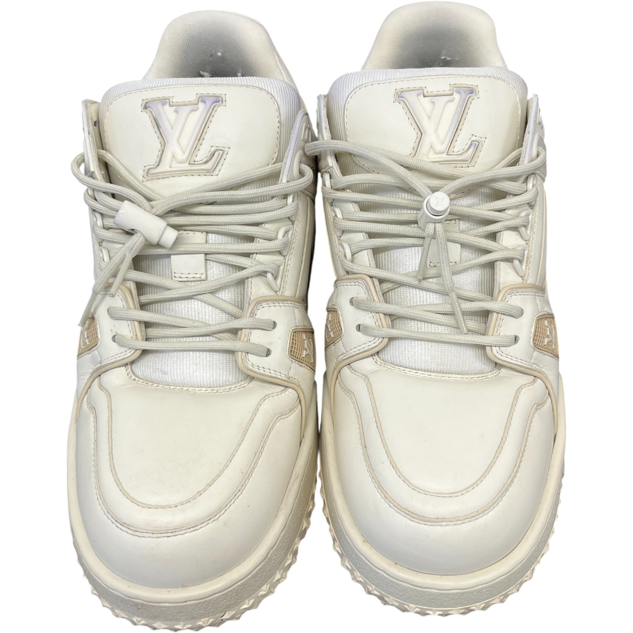 Men's Lv Maxi Low Trainers White Size EU 42 / UK 8