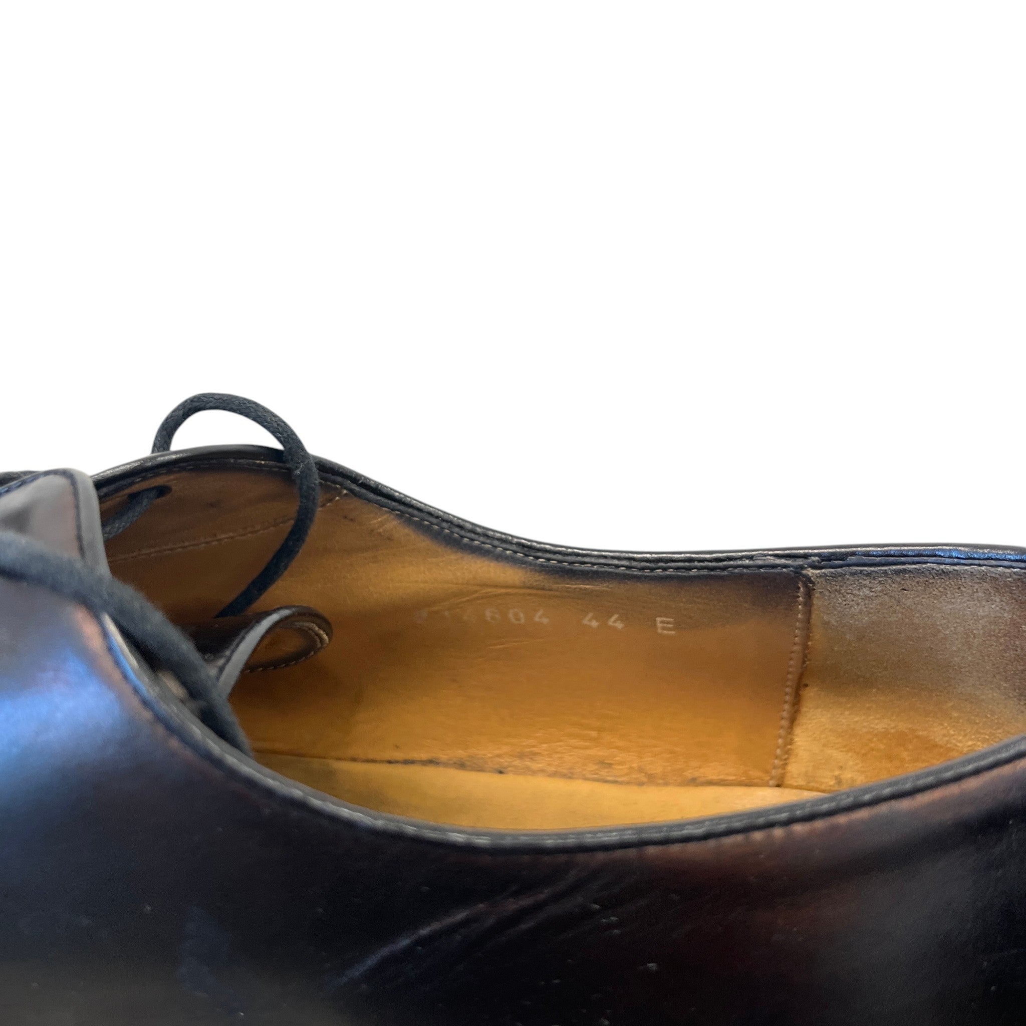 Men's Lace-Up Derby Loafers Black Size EU 44 / UK 10