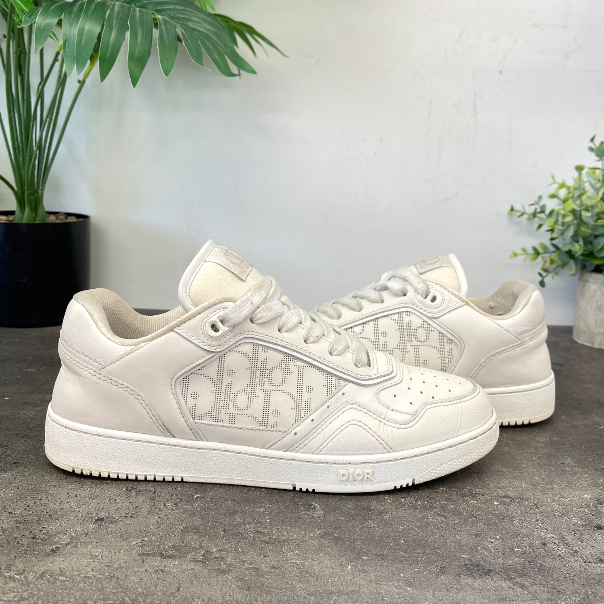 Men's B27 Uptown Low Trainers White Size EU 40.5 / UK 6.5