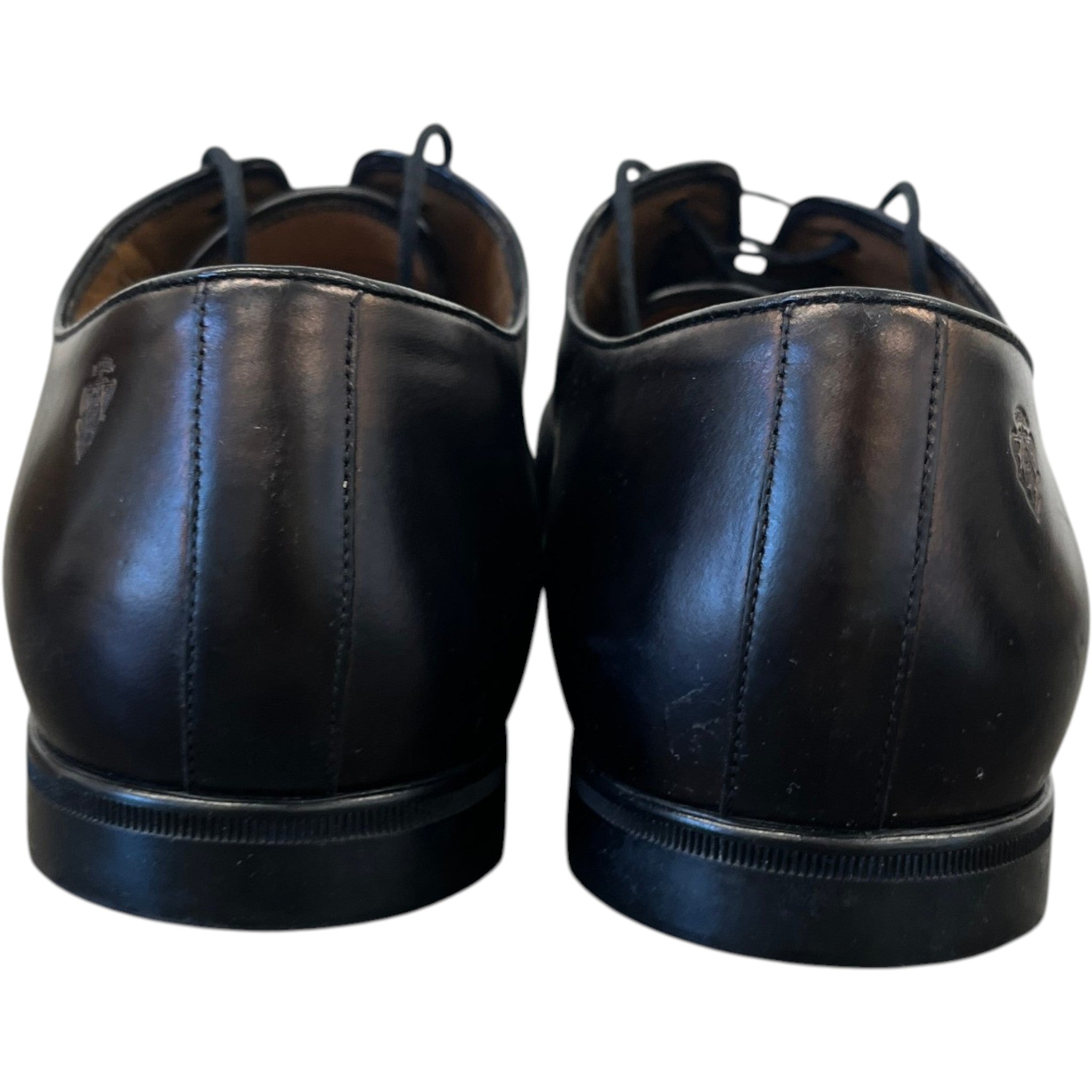 Men's Lace-Up Derby Loafers Black Size EU 44 / UK 10
