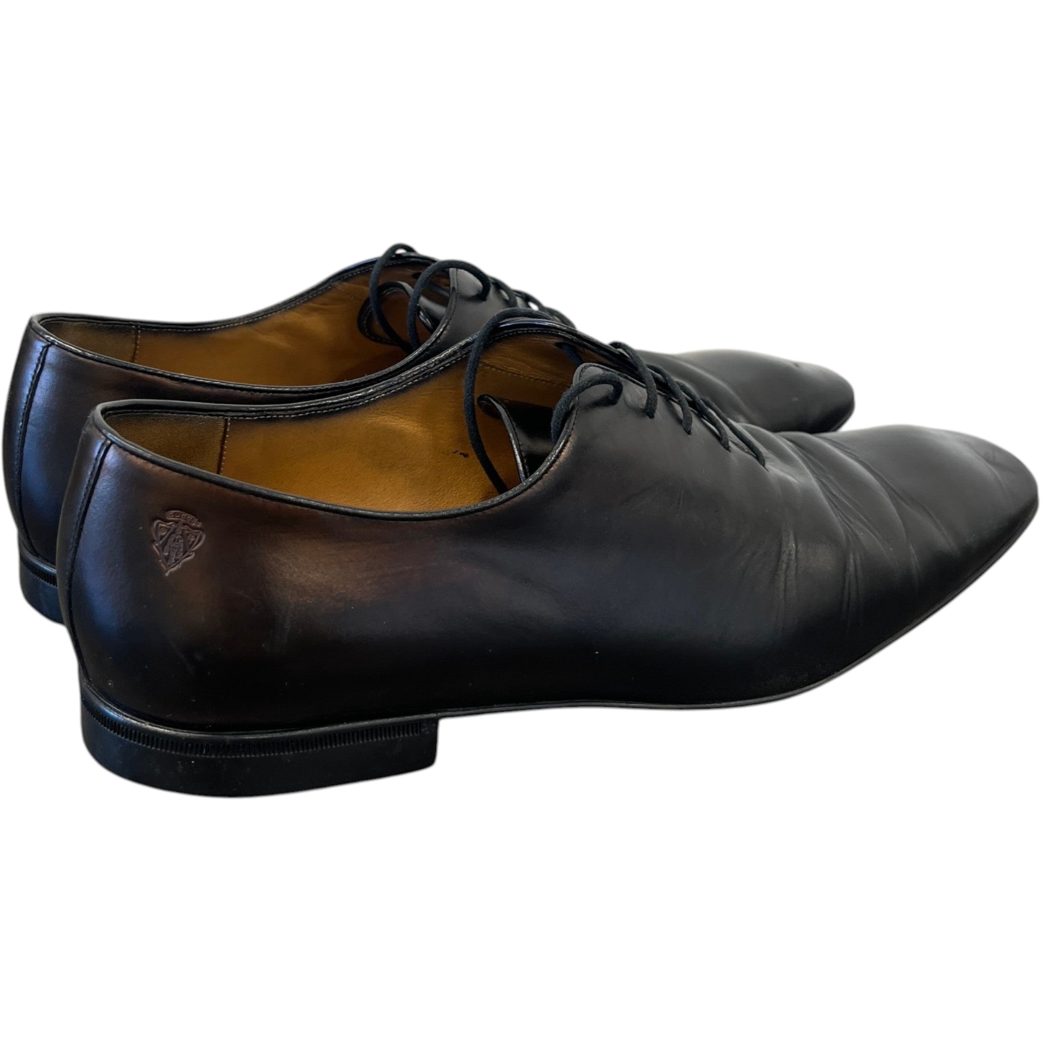 Men's Lace-Up Derby Loafers Black Size EU 44 / UK 10