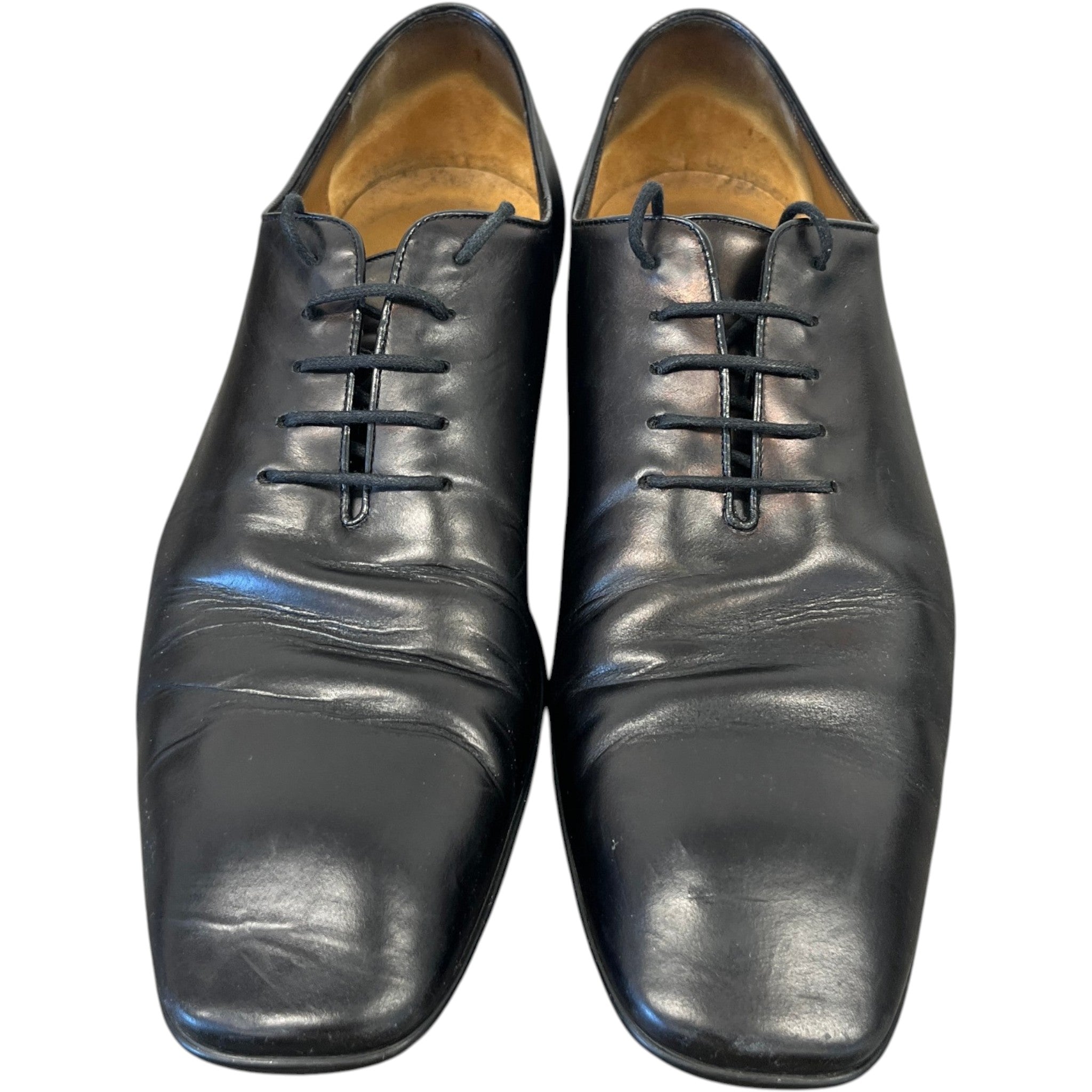Men's Lace-Up Derby Loafers Black Size EU 44 / UK 10