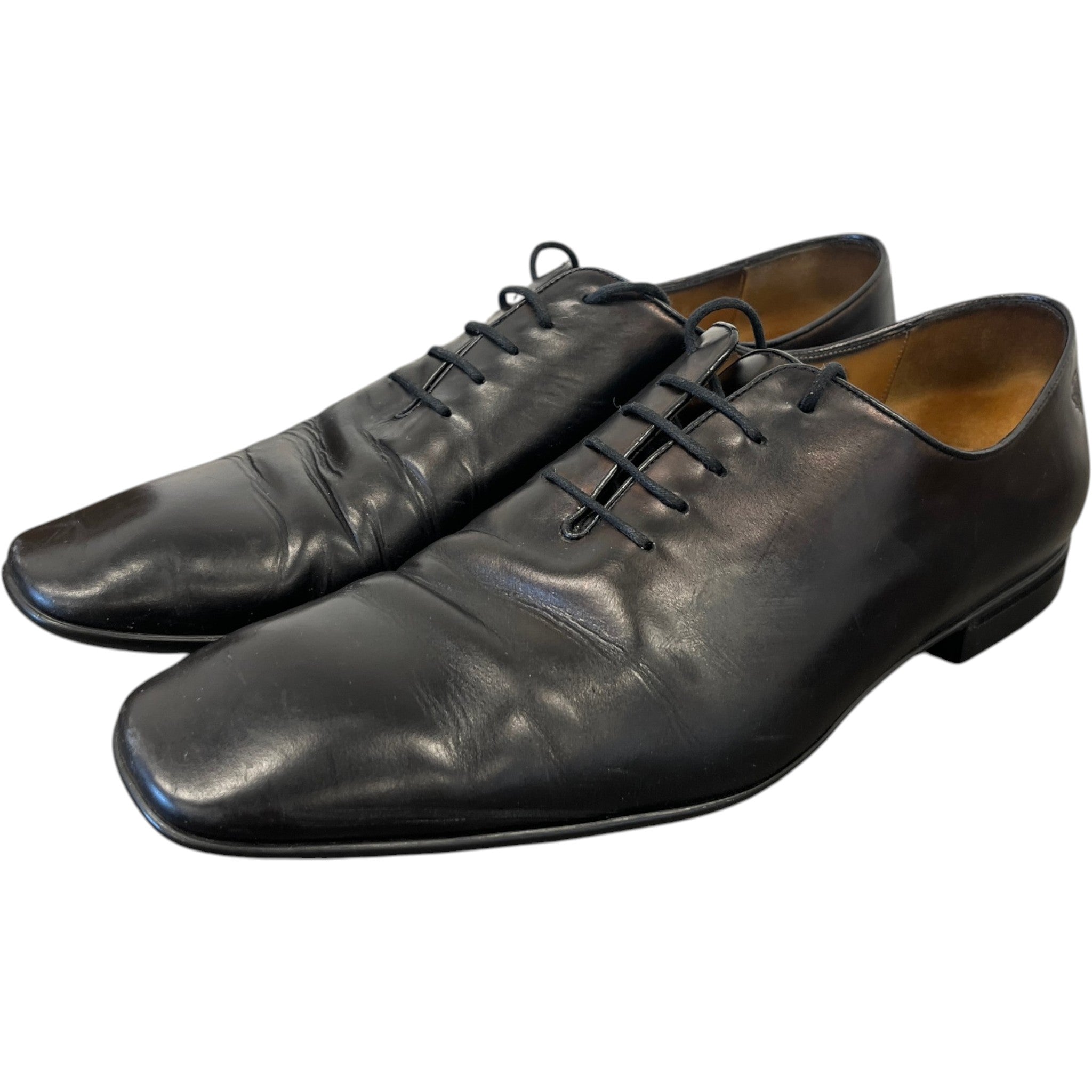 Men's Lace-Up Derby Loafers Black Size EU 44 / UK 10
